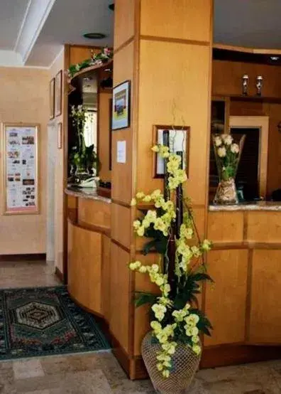 Lobby or reception in Hotel Acerboli Lobby or reception in Hotel Acerboli