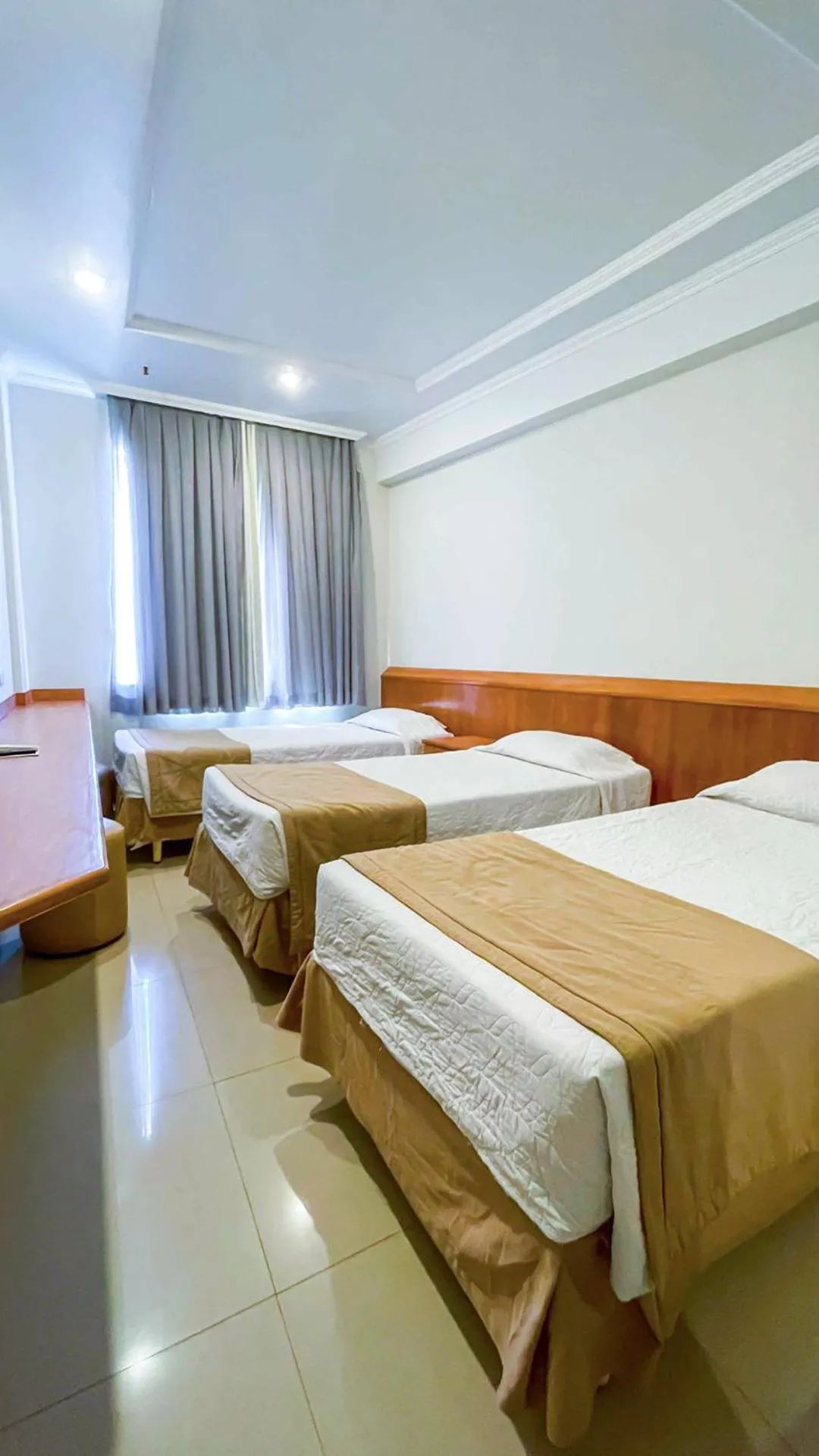 Bed in Saionara Hotel