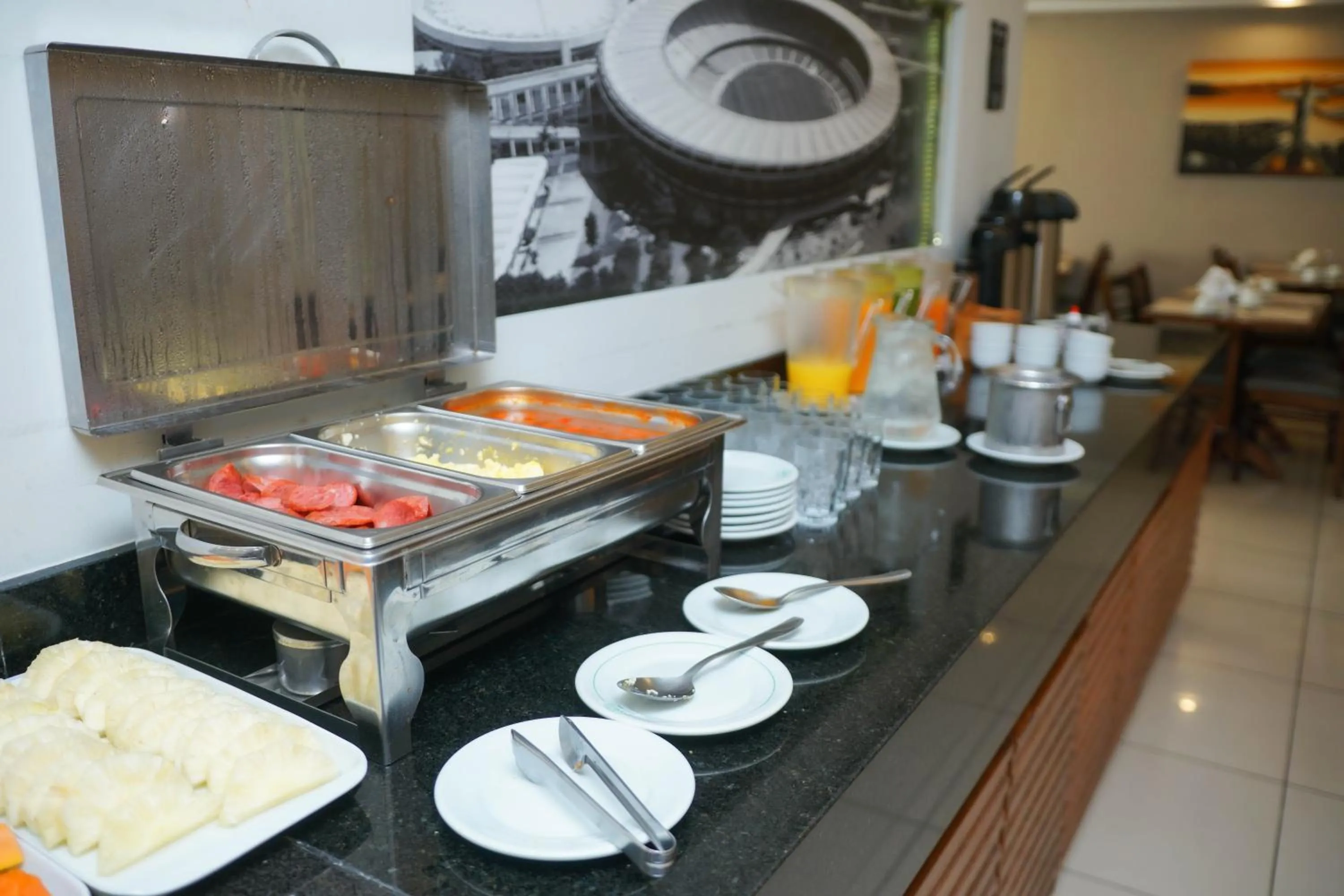 Breakfast in Saionara Hotel