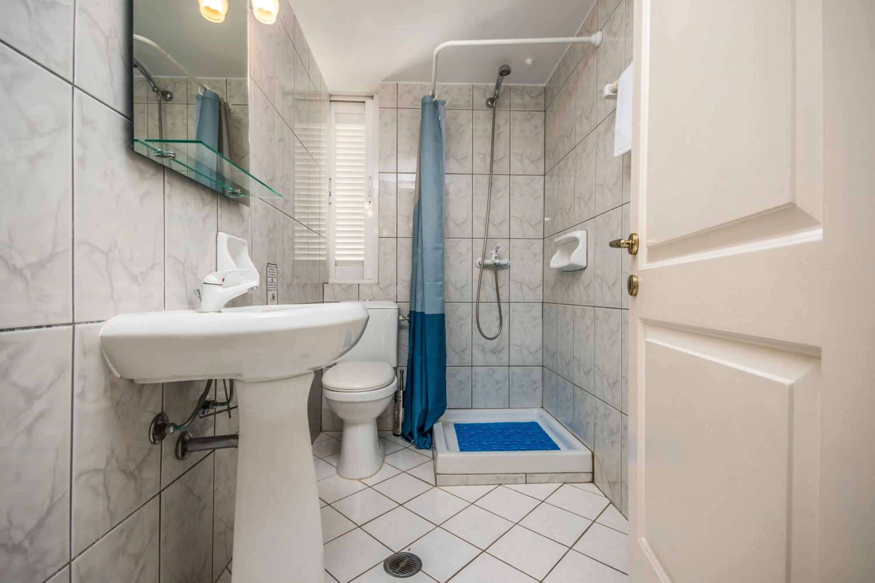 Bathroom in Irini Apartments and Studios