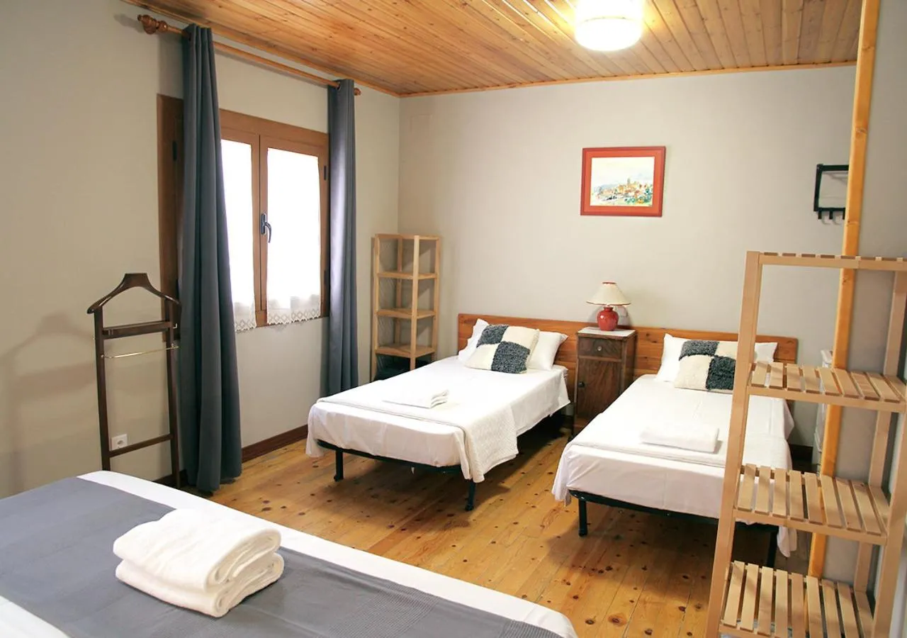 Bed in Hostal Fonda Prat