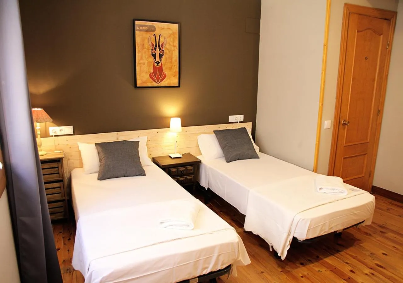 Bed in Hostal Fonda Prat