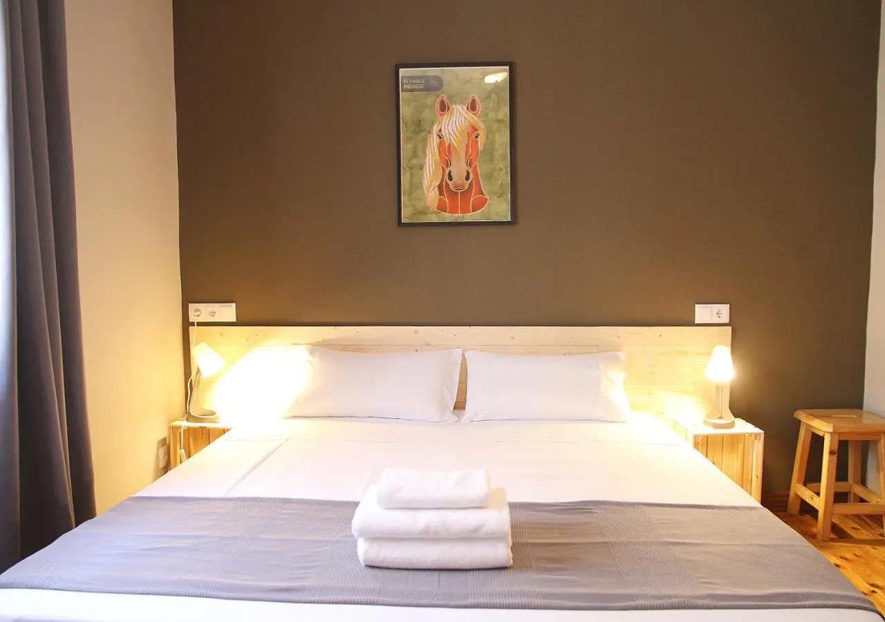 Bed in Hostal Fonda Prat