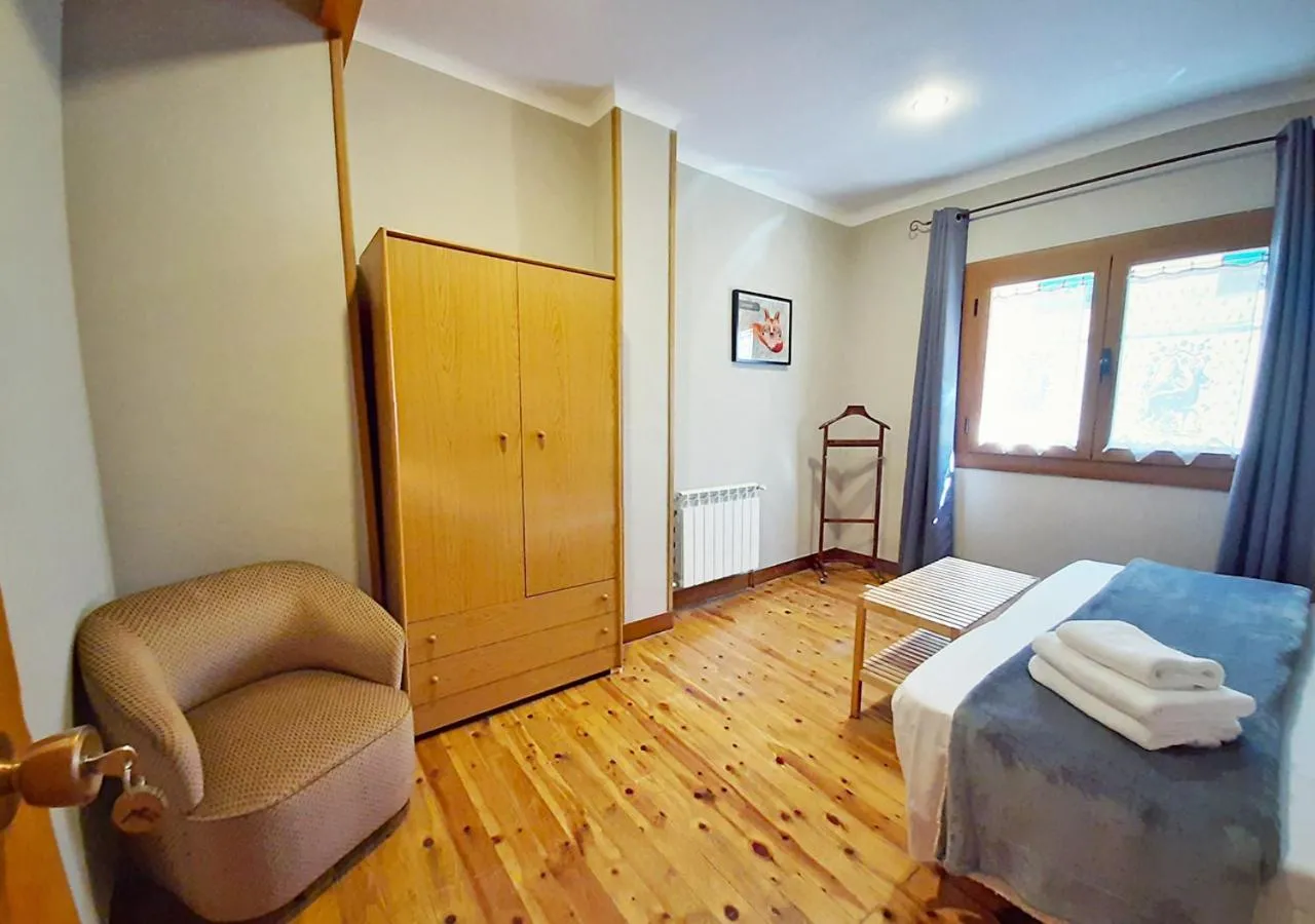 Bed in Hostal Fonda Prat