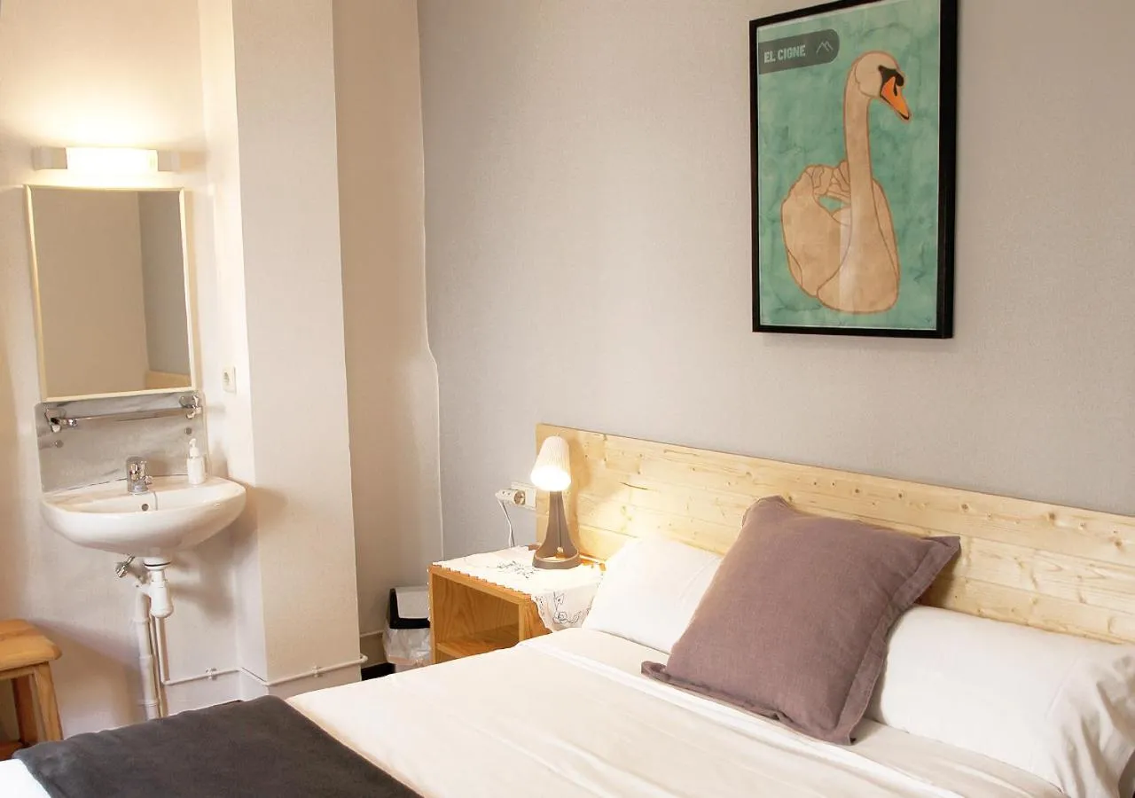 Bed in Hostal Fonda Prat
