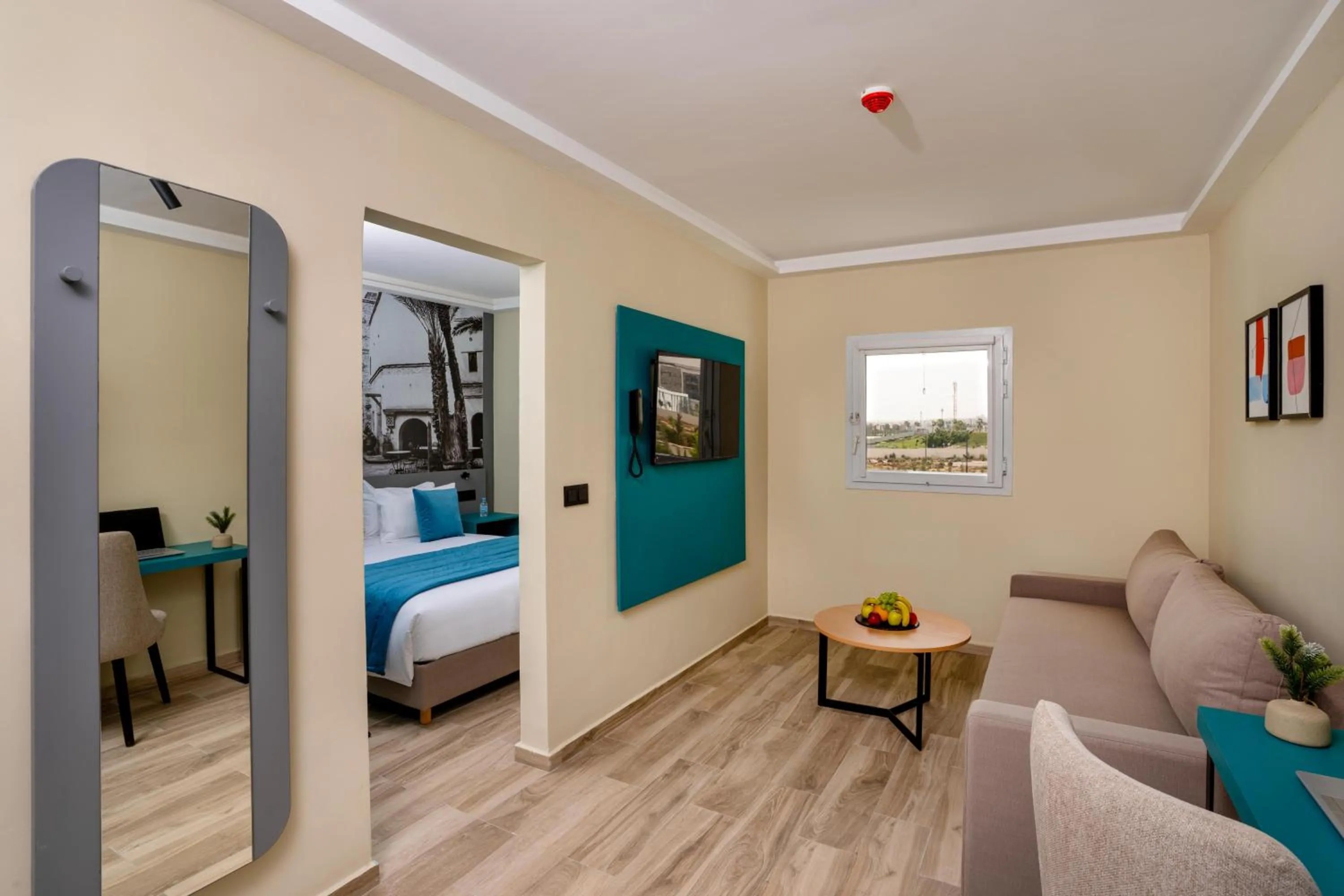 Photo of the whole room, Bed in MIA Urban Agadir