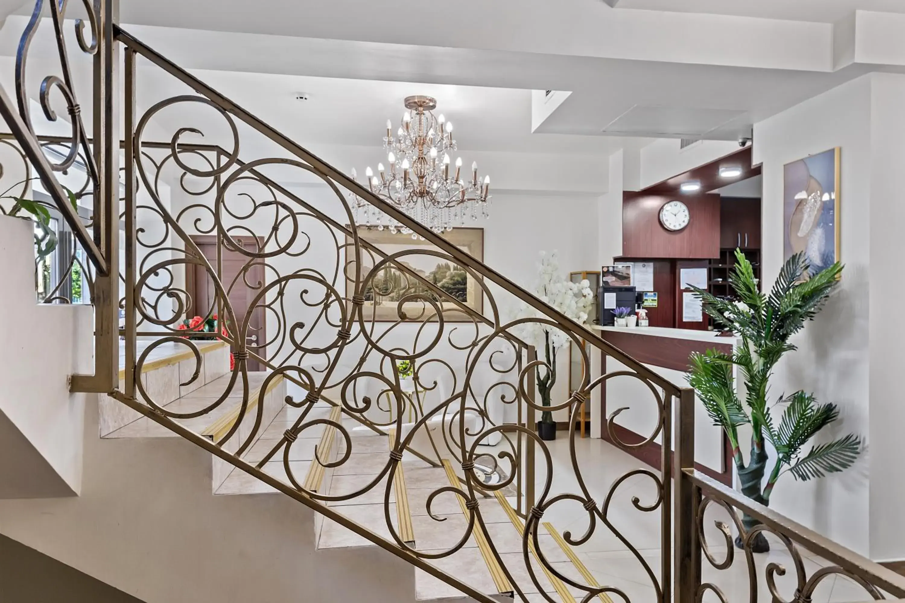 Lobby or reception in Lina Hotel Lobby or reception in Lina Hotel