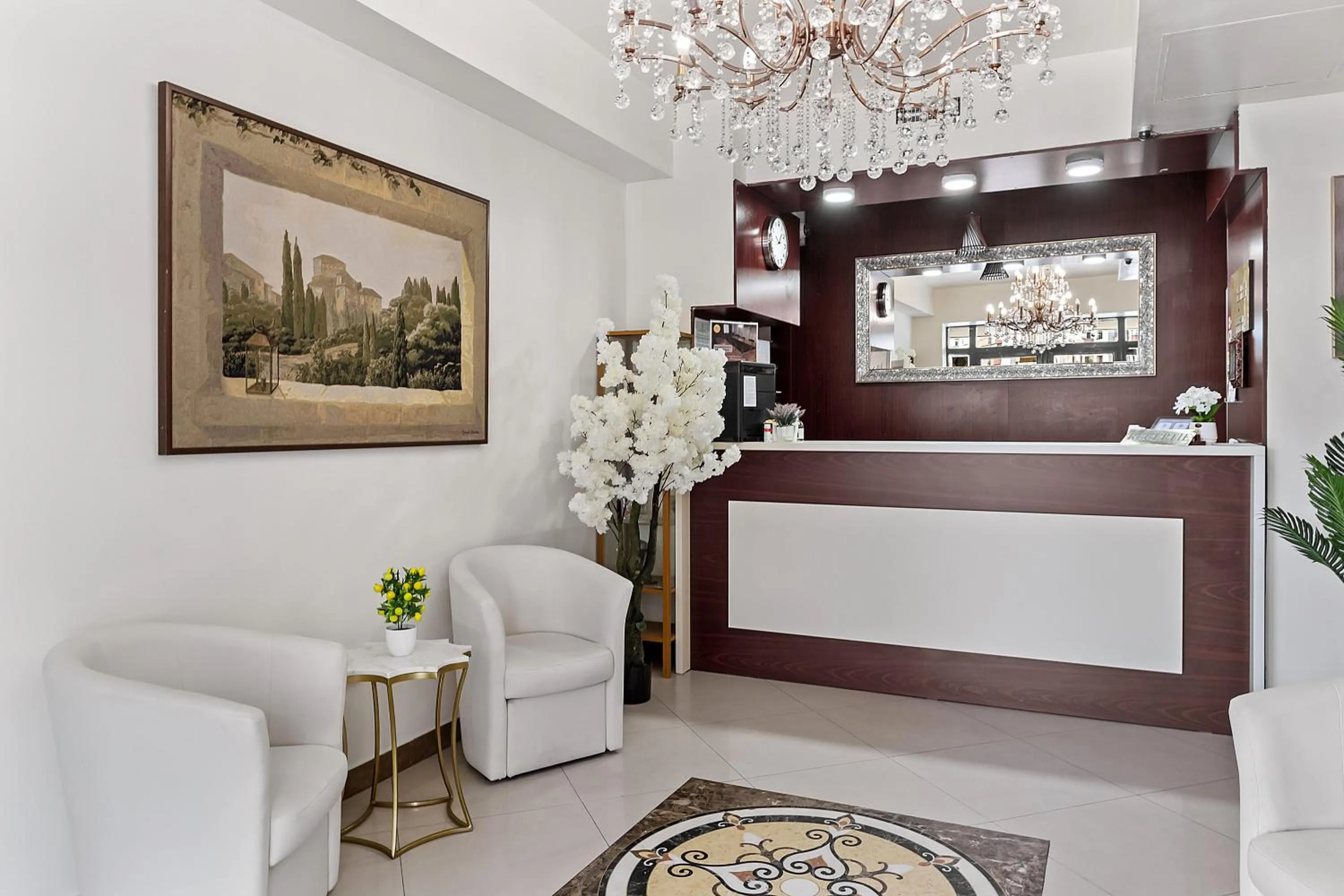 Lobby or reception in Lina Hotel