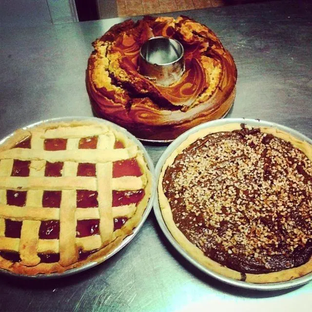 Italian breakfast in Hotel Universo