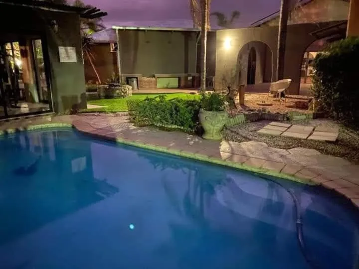 Swimming pool in Bush Pillow Guest House