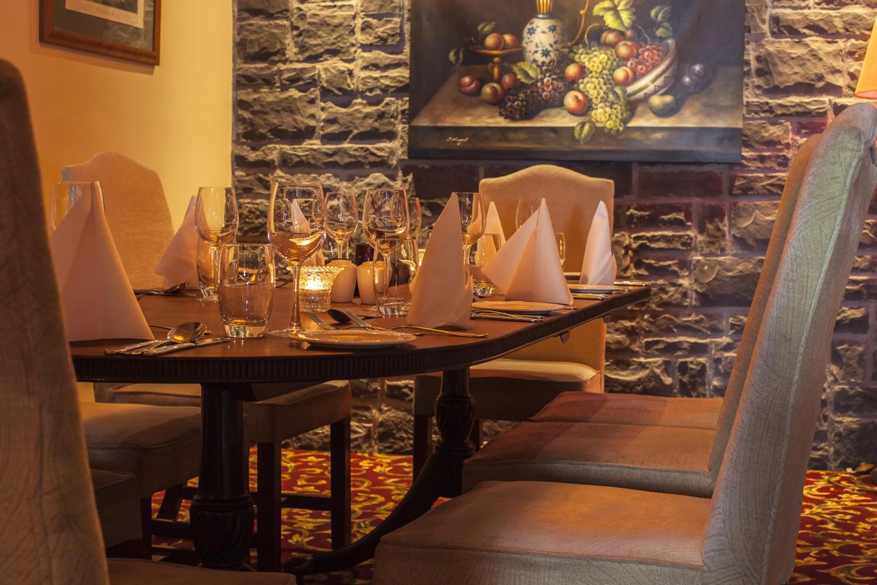 Dining area in Greville Arms Hotel Mullingar