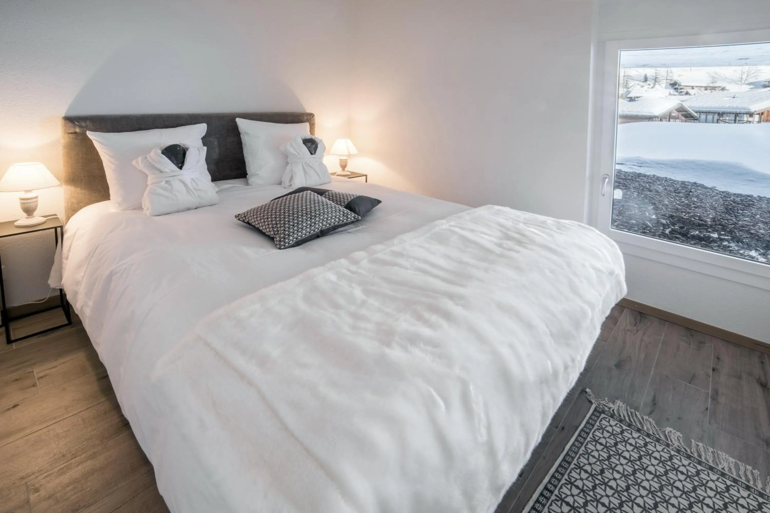 Bedroom, Bed in Haus Andy