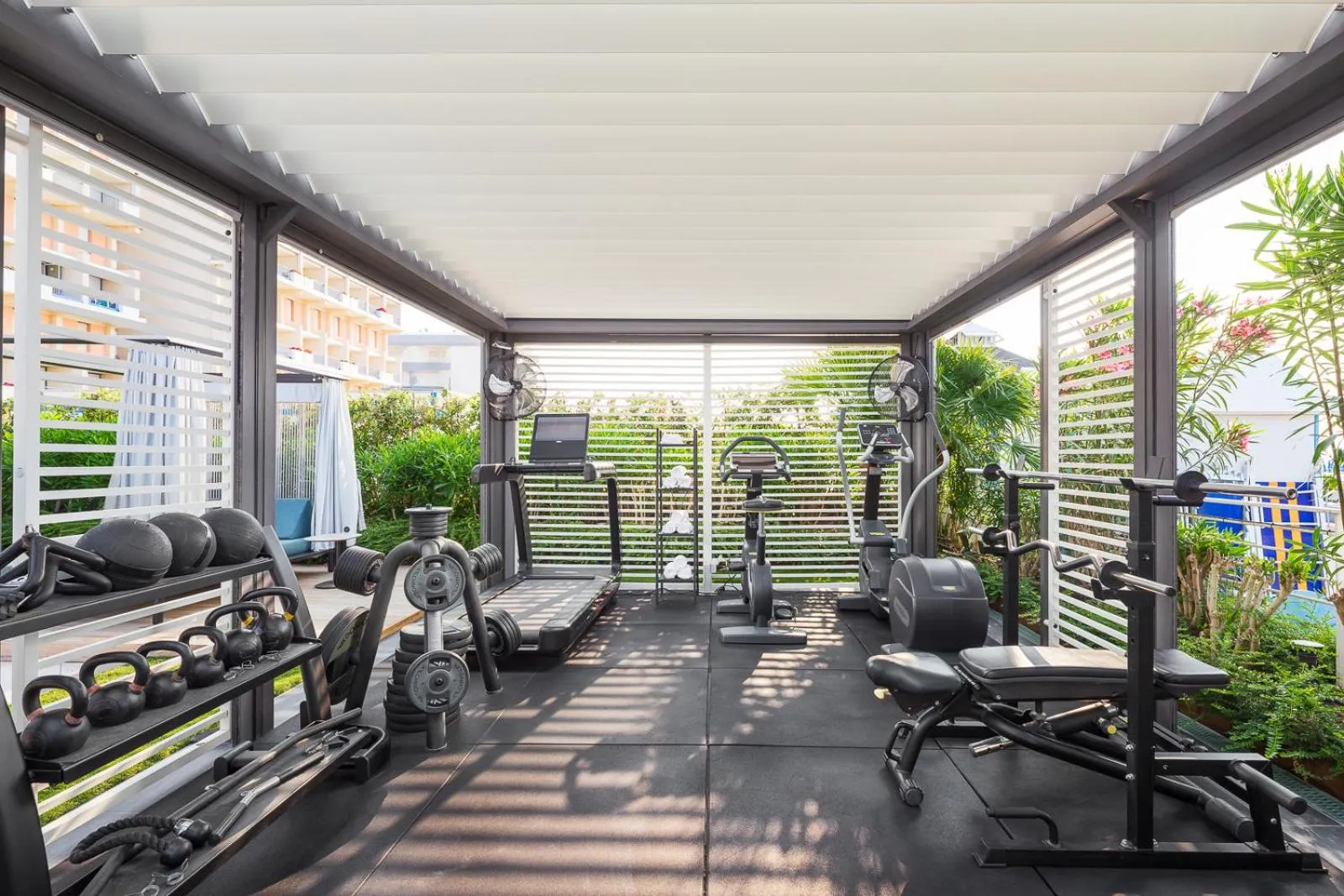 Fitness centre/facilities in Hotel Mariver