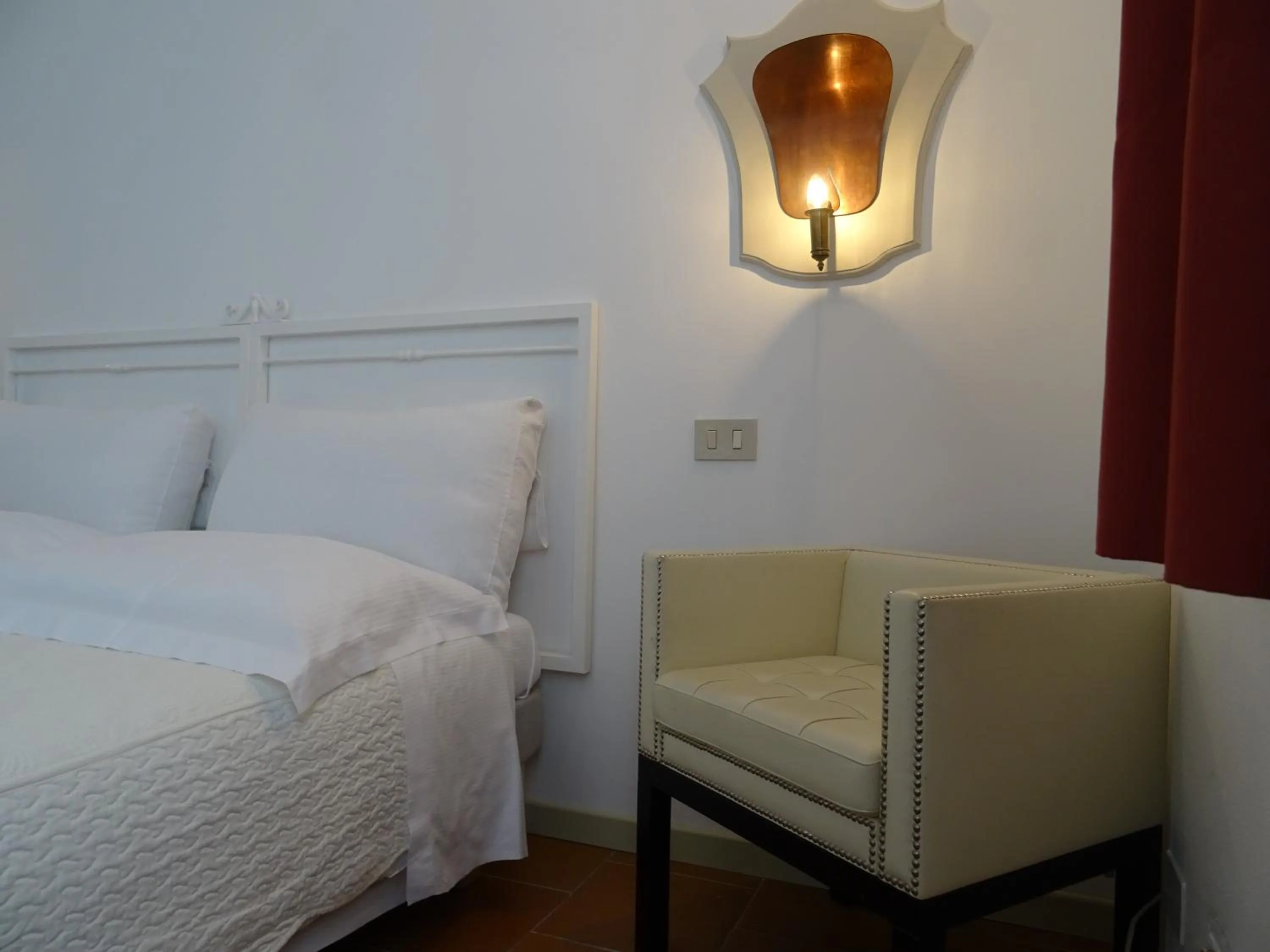 Bed in CharmeRooms Villa Moroni