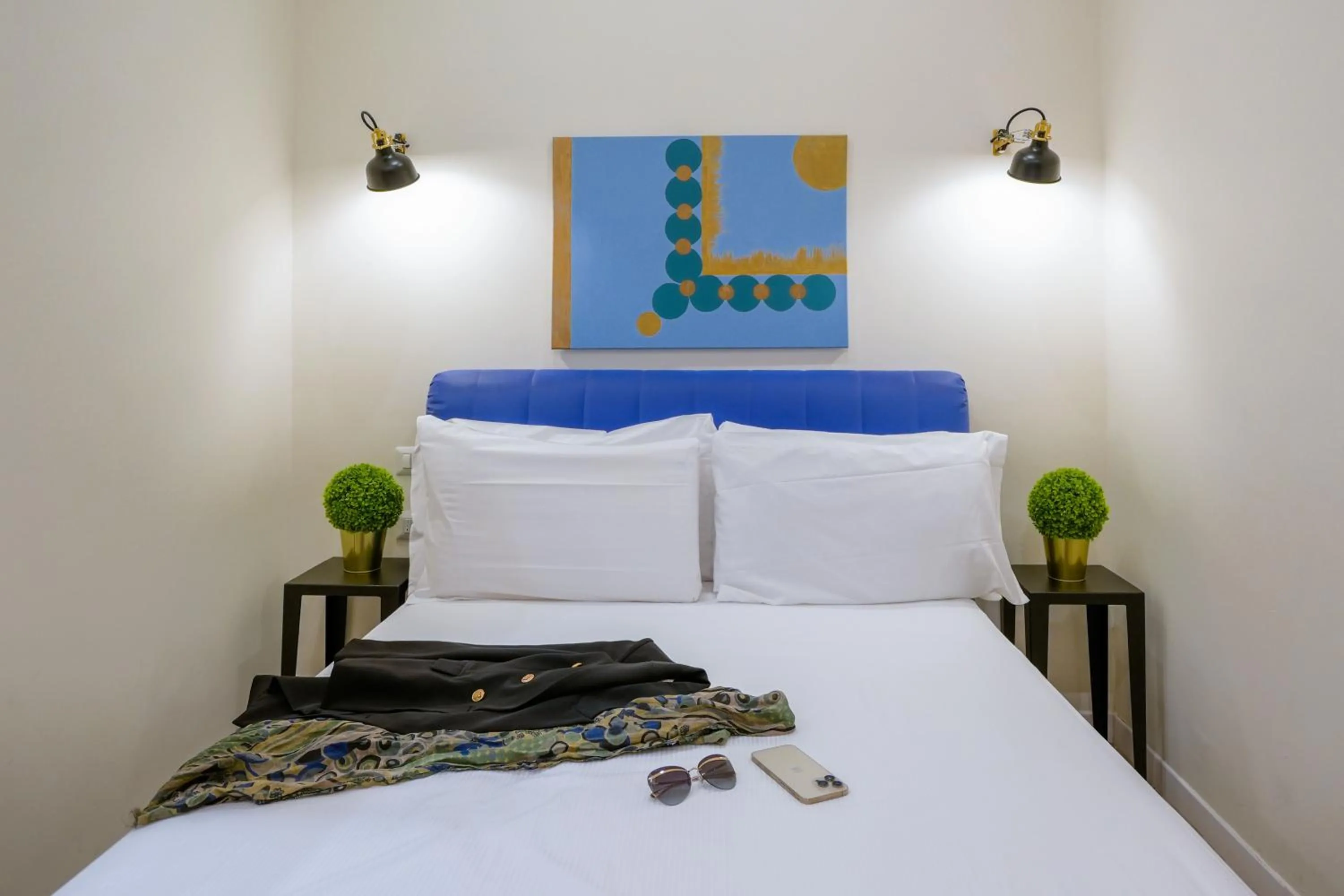 Bed in Pantheon Unique Rooms