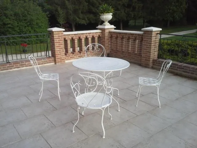 Patio in Château des Bouffards