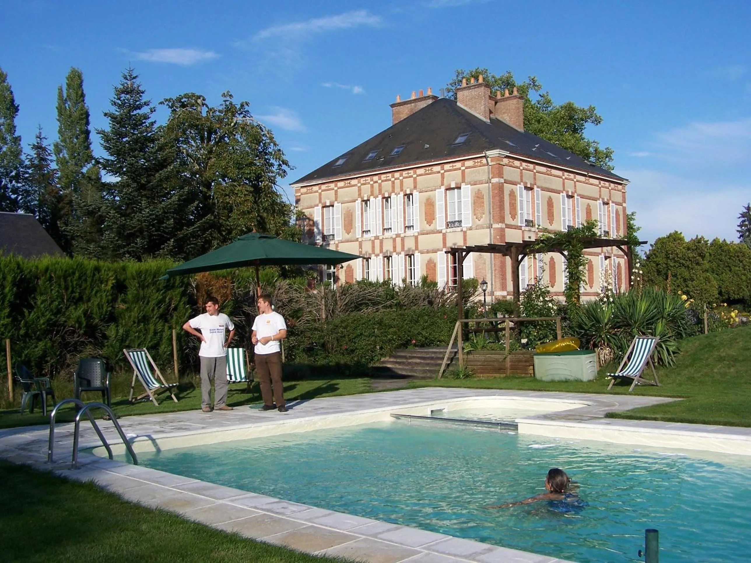 Staff in Château des Bouffards