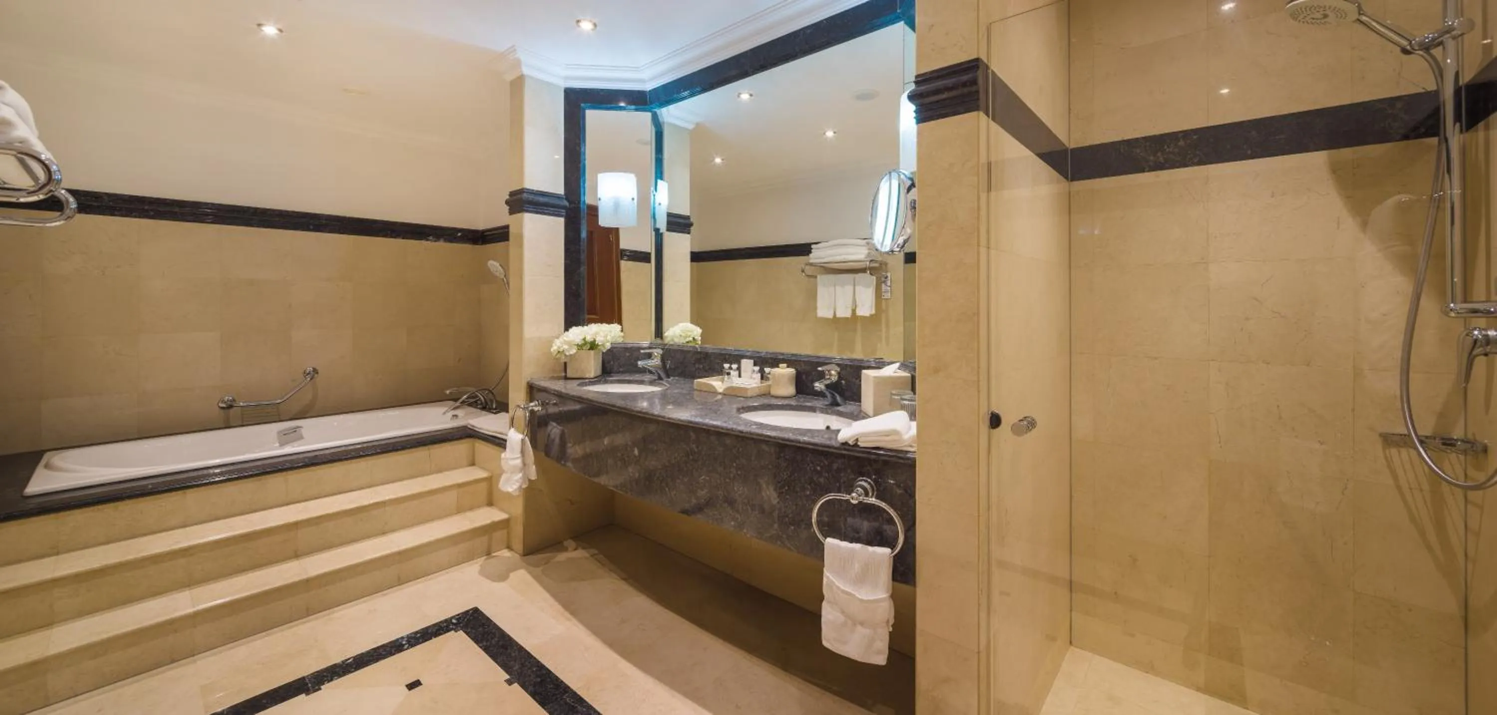 Bathroom in JW Marriott Bucharest Grand Hotel