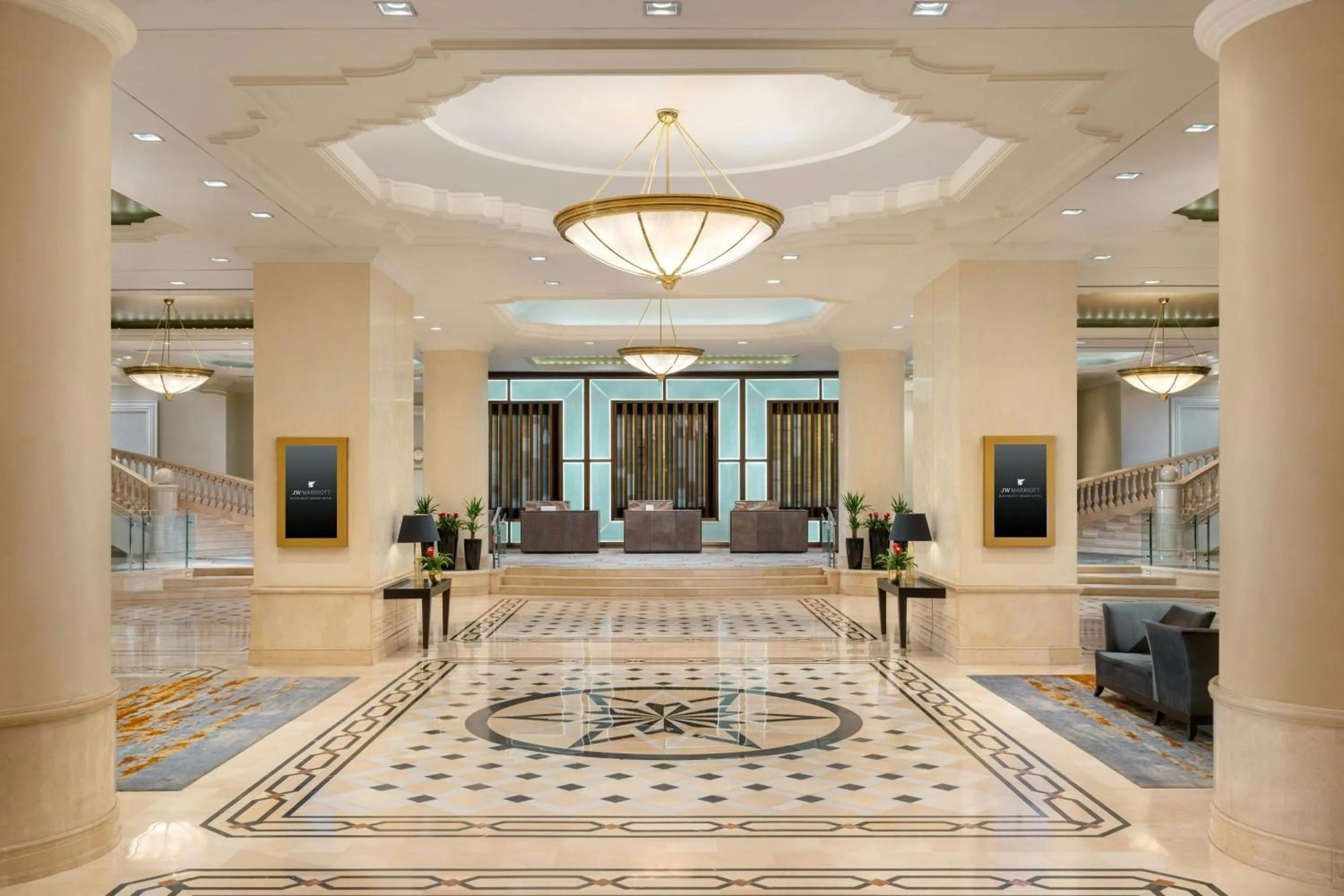 Lobby or reception in JW Marriott Bucharest Grand Hotel