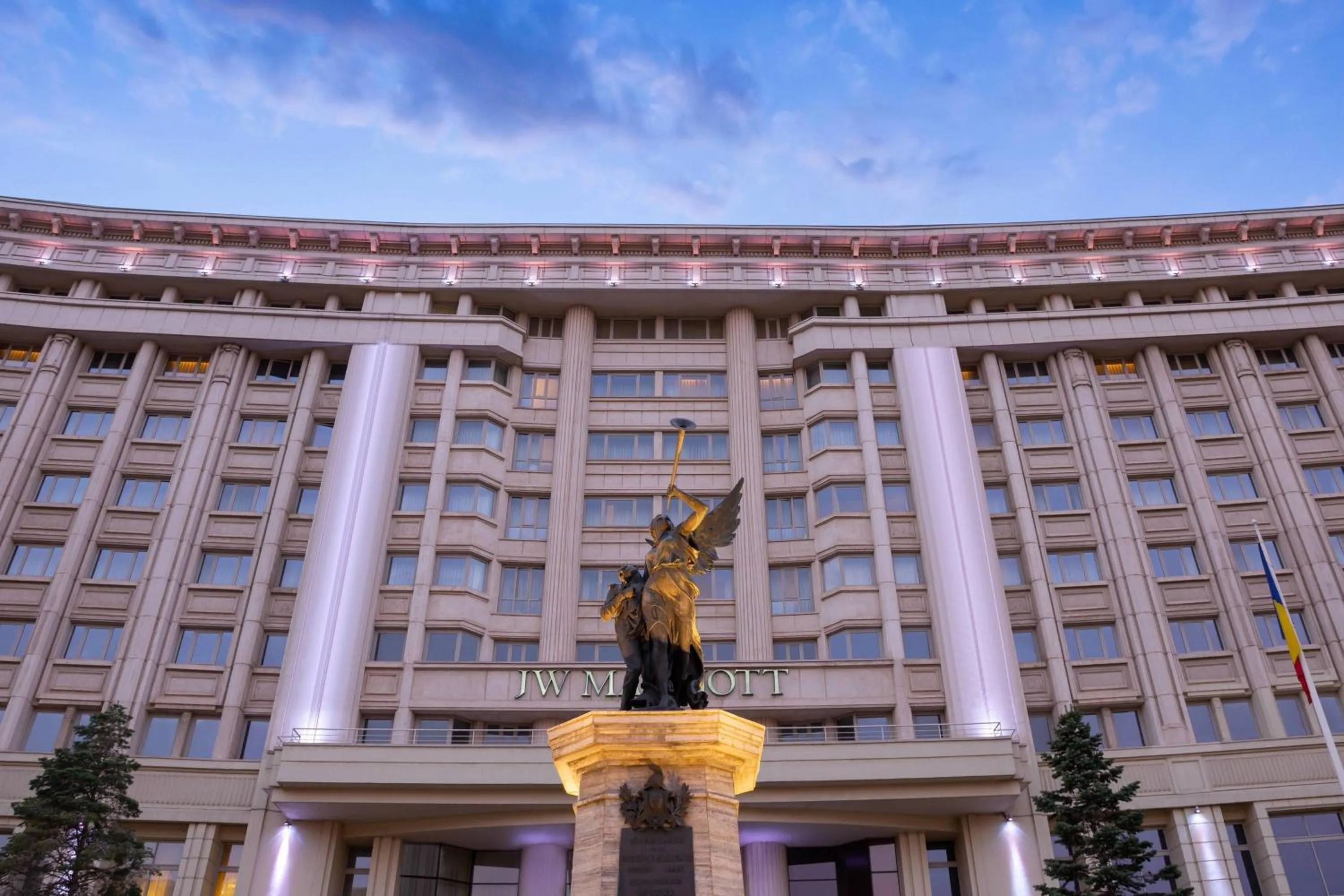 Property building in JW Marriott Bucharest Grand Hotel