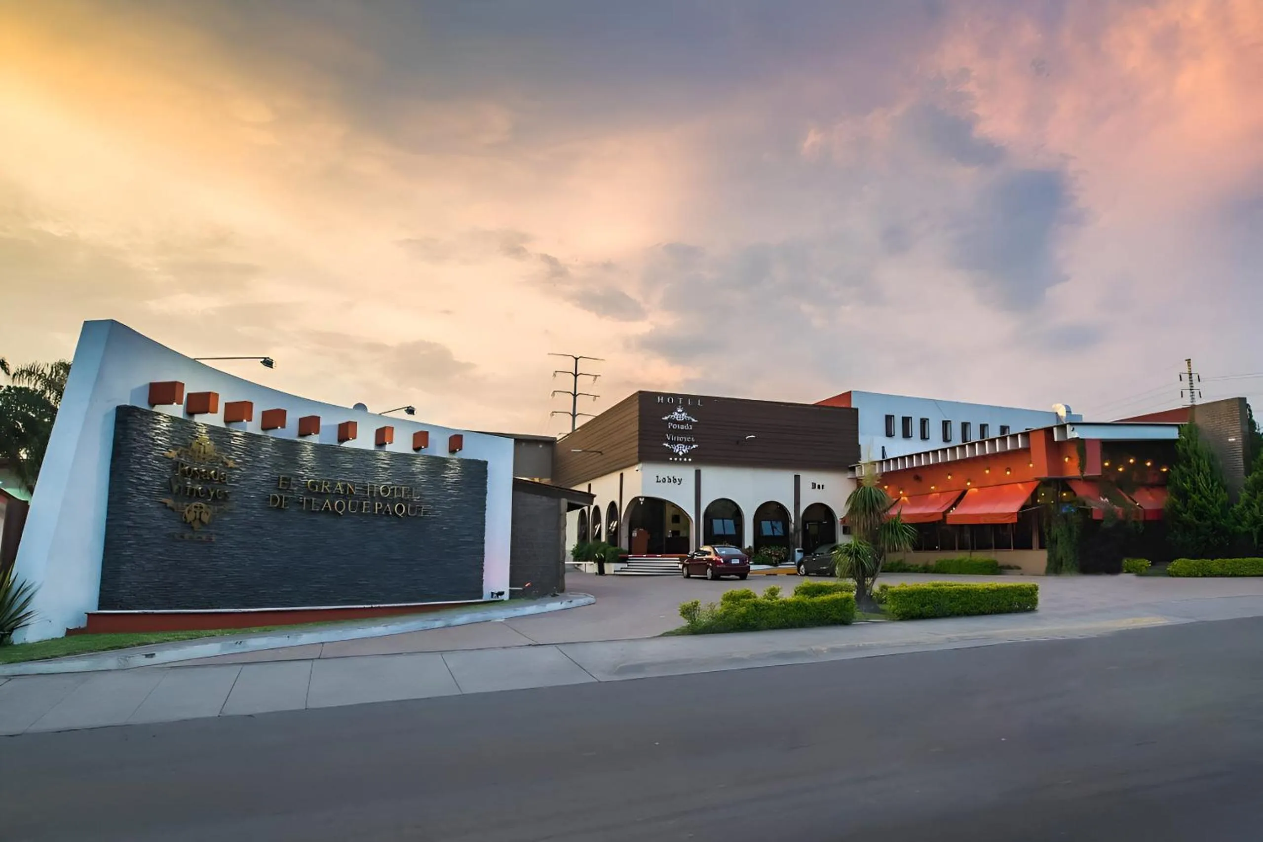 Facade/entrance in Hotel Posada Virreyes