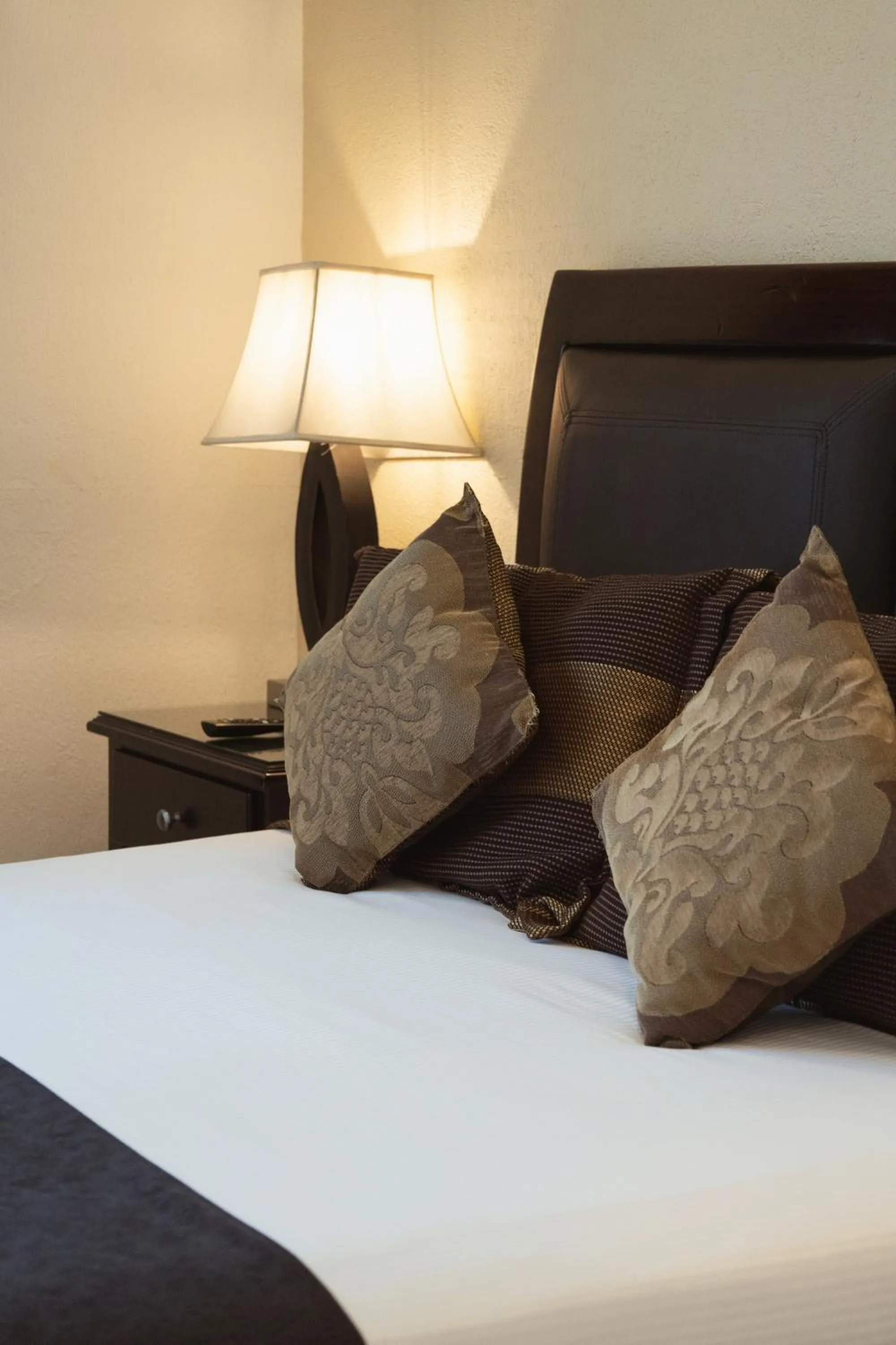 Bed in Hotel Posada Virreyes