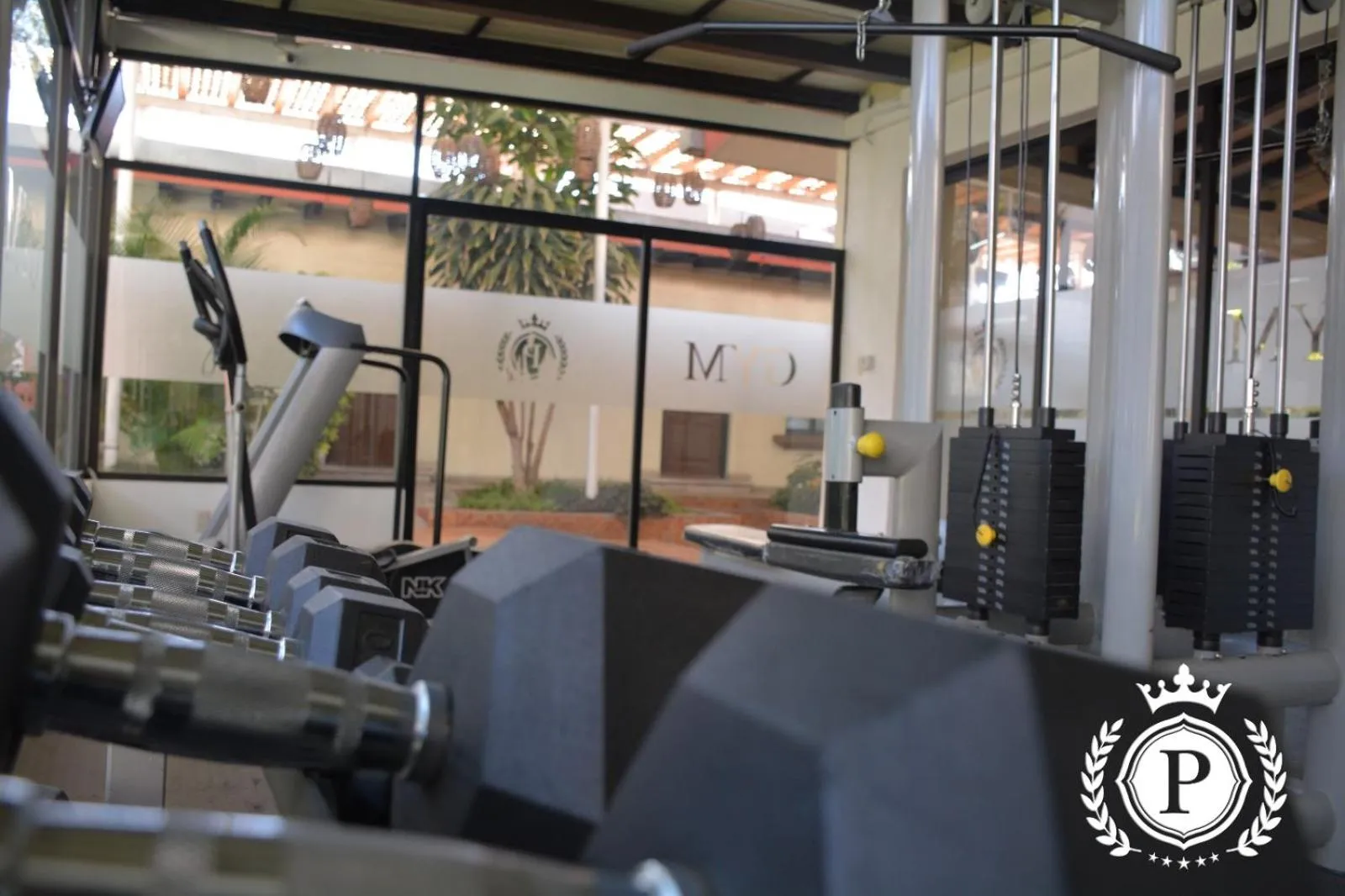Fitness centre/facilities in Hotel Posada Virreyes