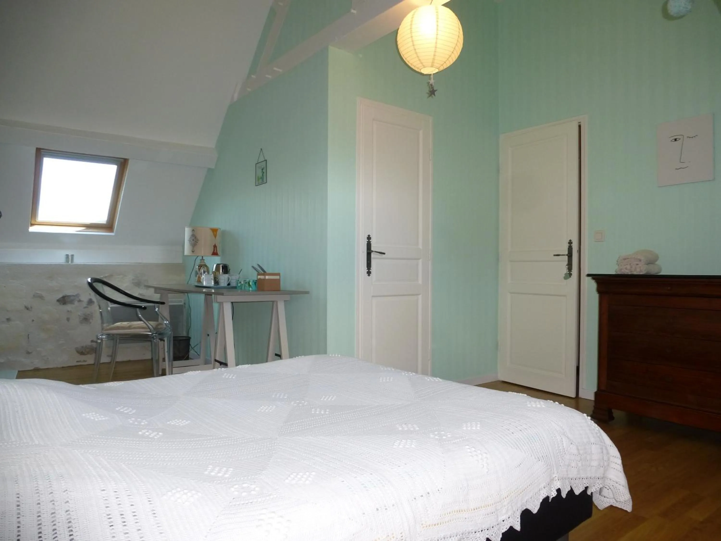 Bed in Le Logis de la Chouette