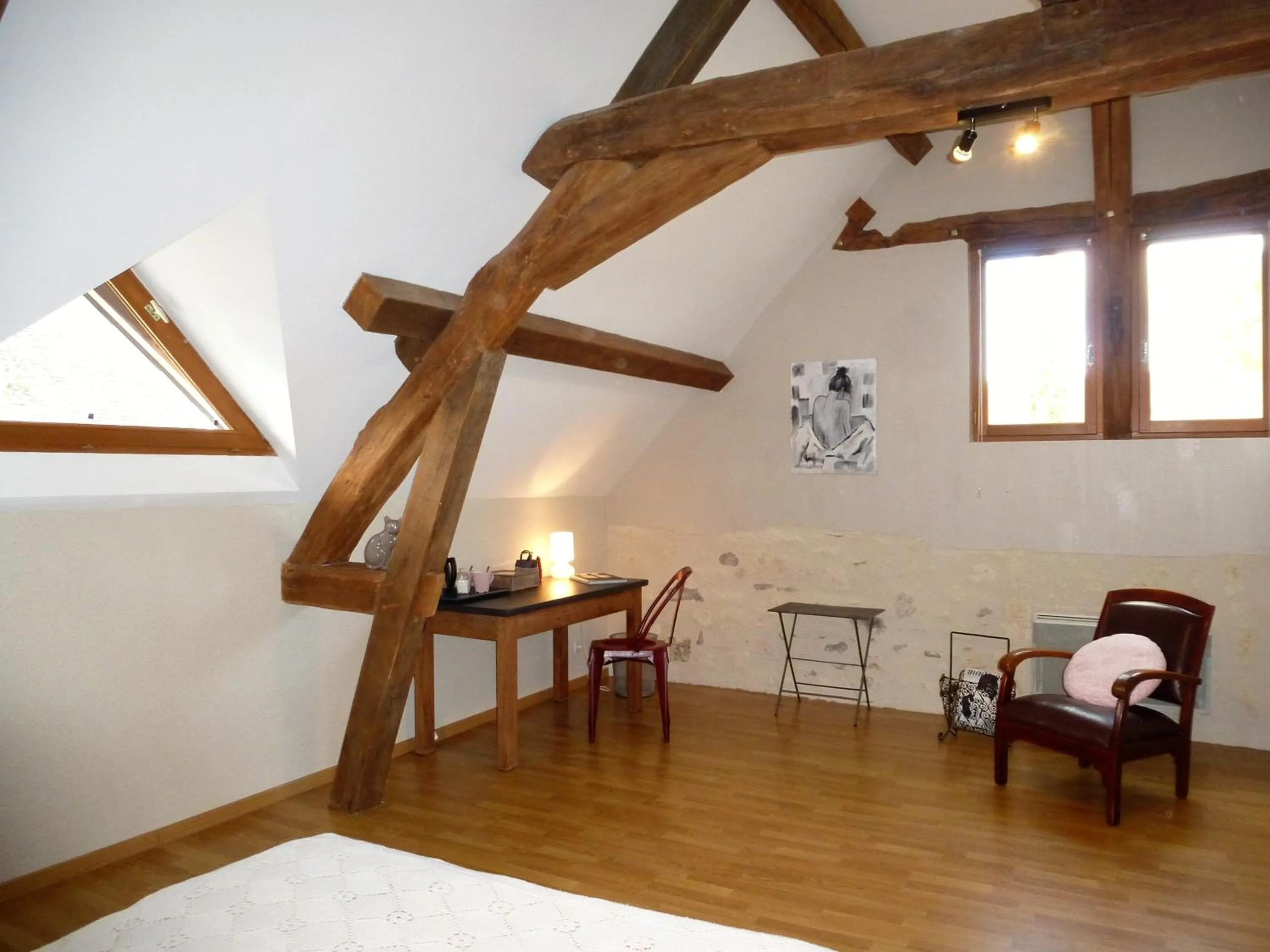 Bed in Le Logis de la Chouette