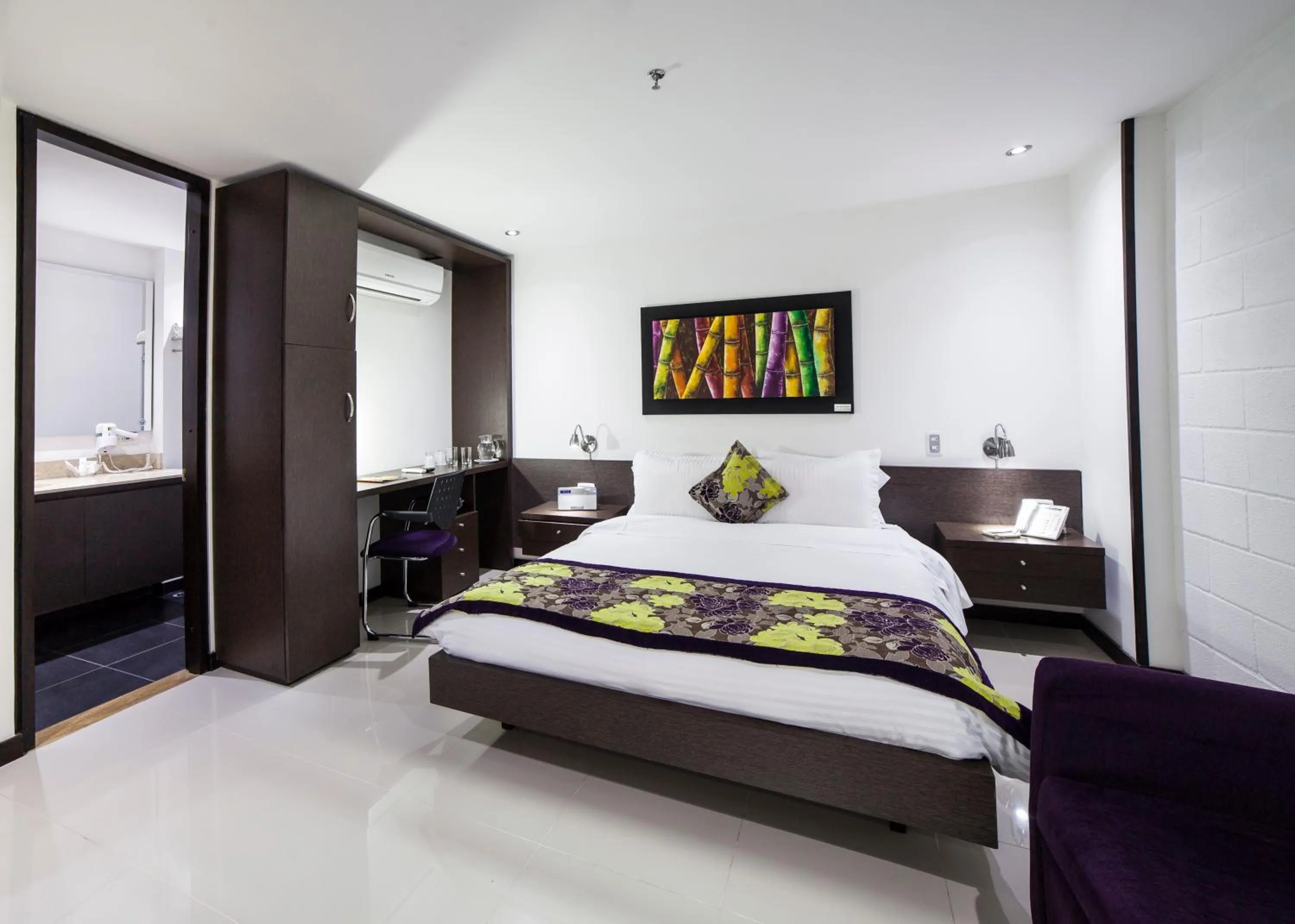 Bedroom in Hotel Golden Palermo