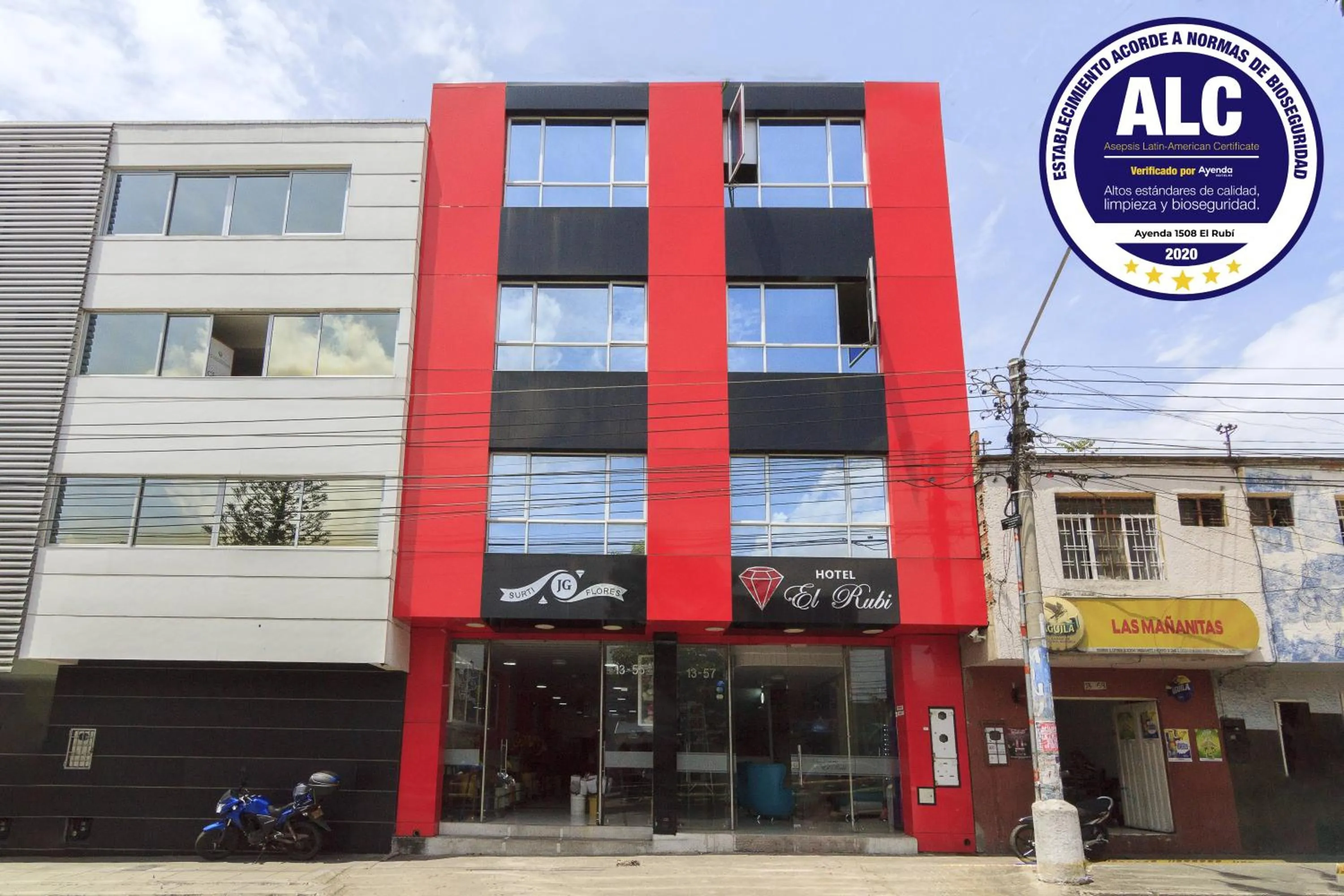 Property building in Hotel El Rubí