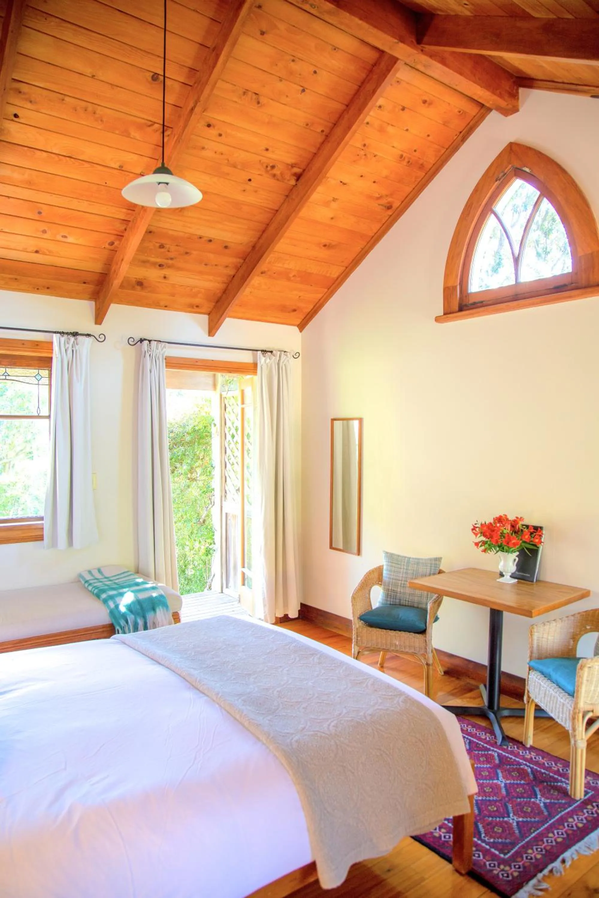 Bed in The Church Accommodation