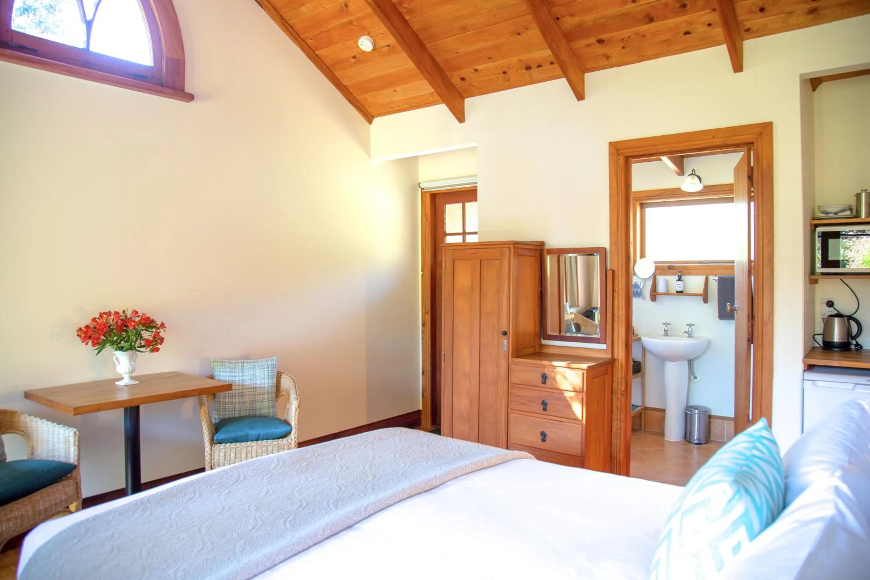 Bed in The Church Accommodation