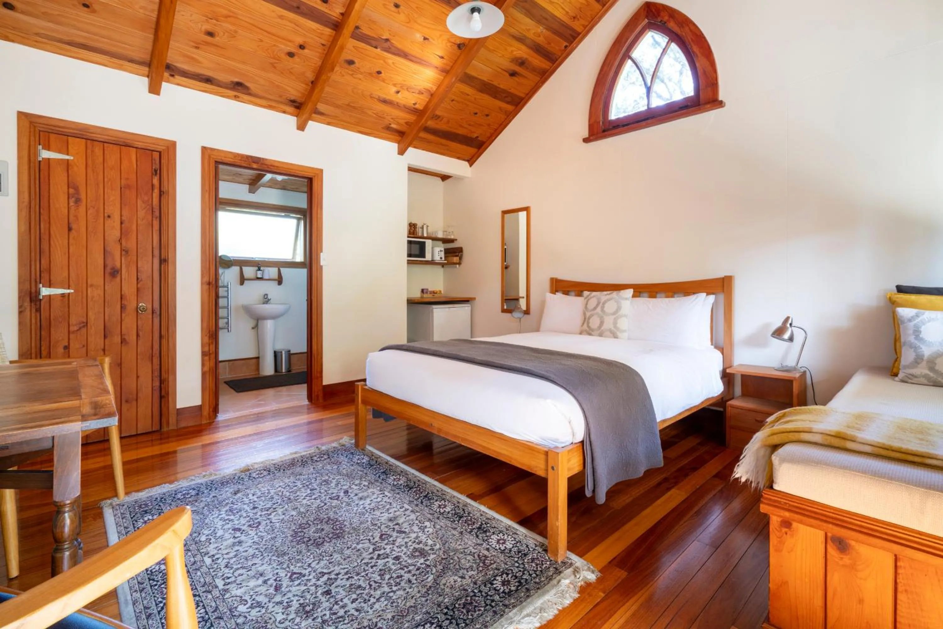 Bed in The Church Accommodation