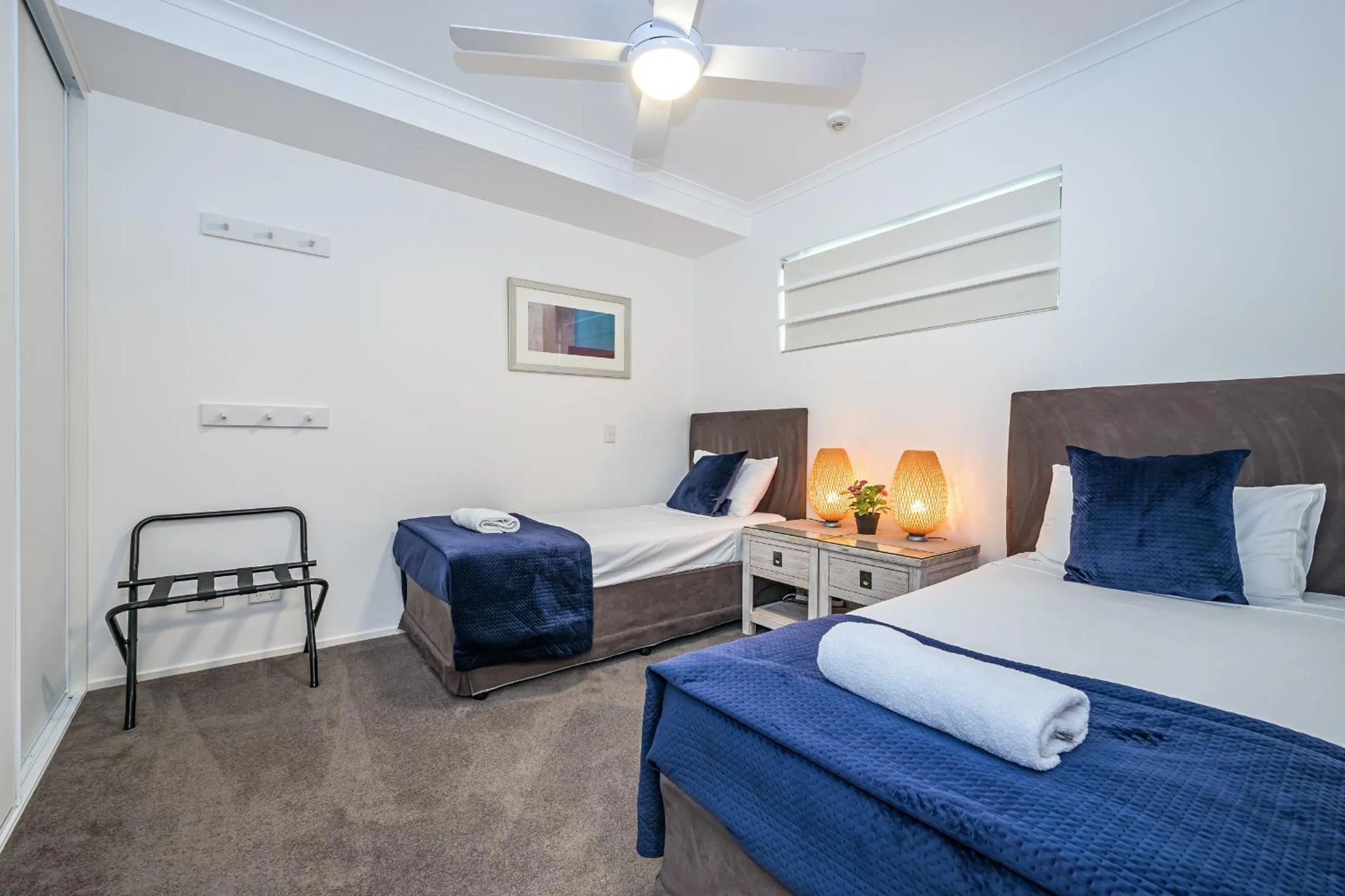 Bed in On The Beach Resort Bribie Island
