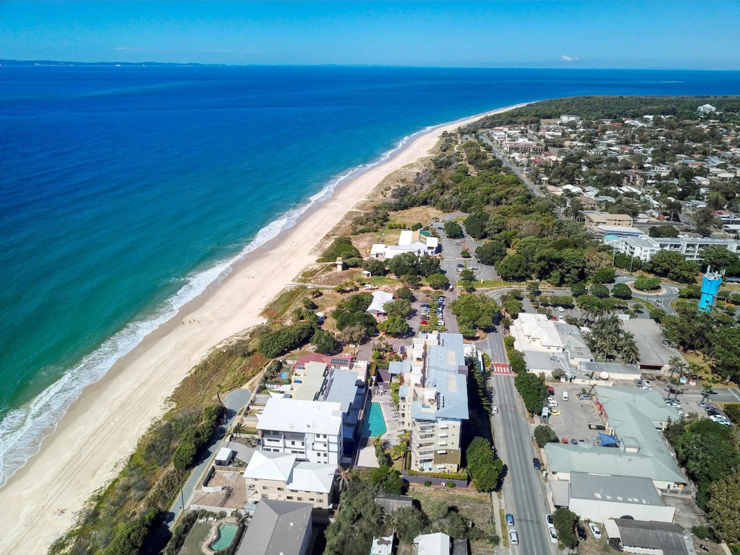 Property building in On The Beach Resort Bribie Island
