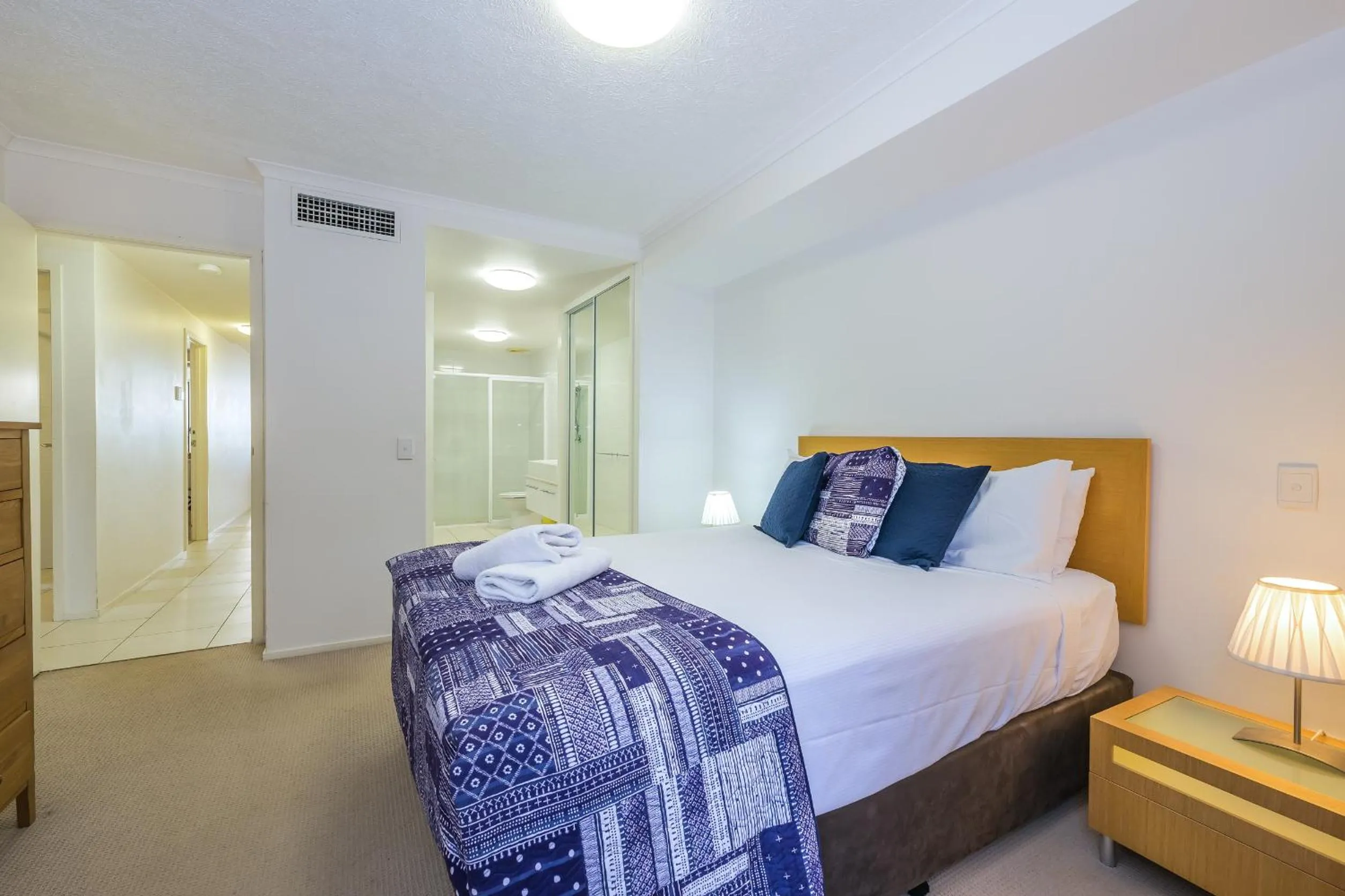 Bed in On The Beach Resort Bribie Island