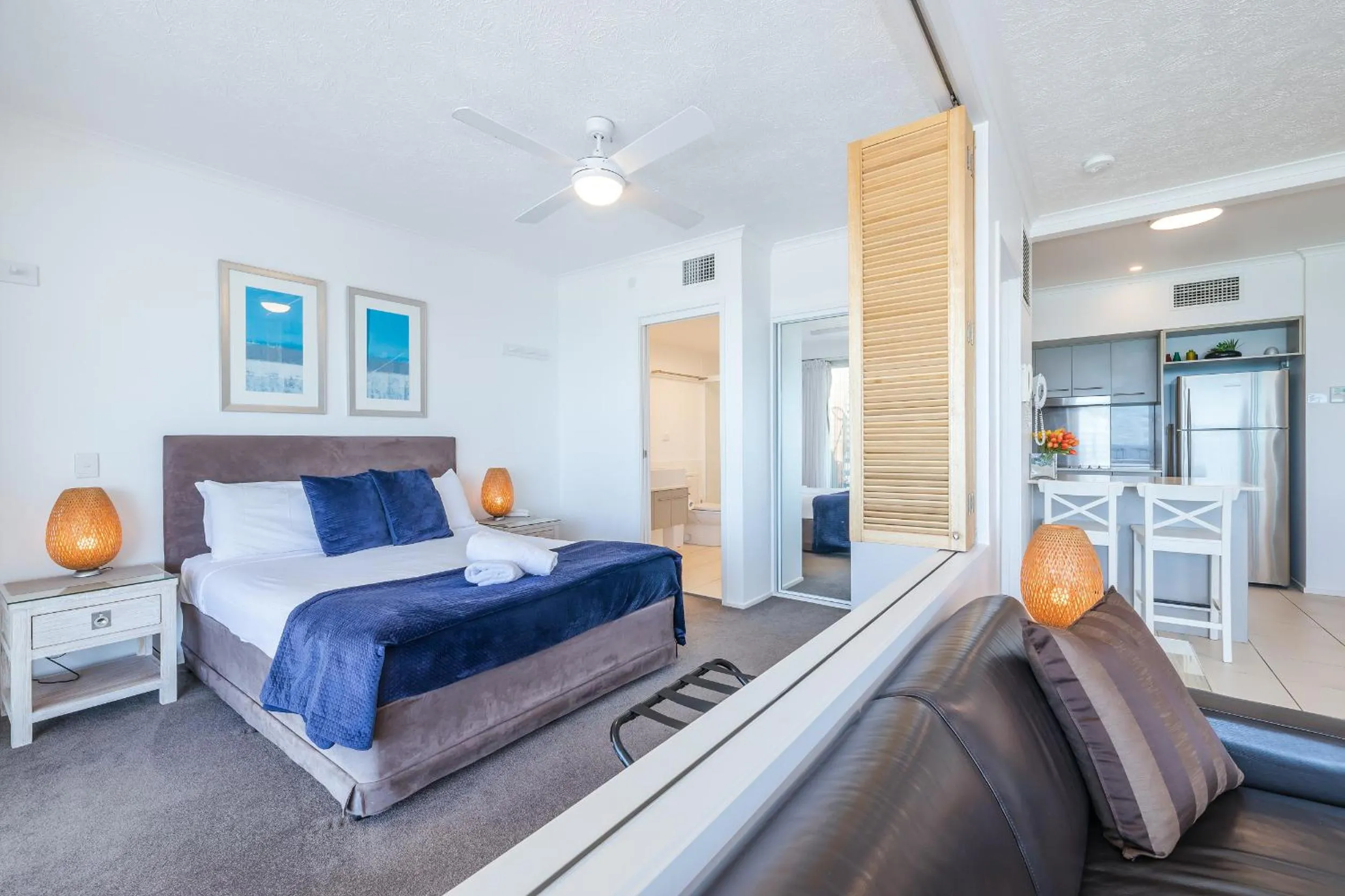 Photo of the whole room, Bed in On The Beach Resort Bribie Island
