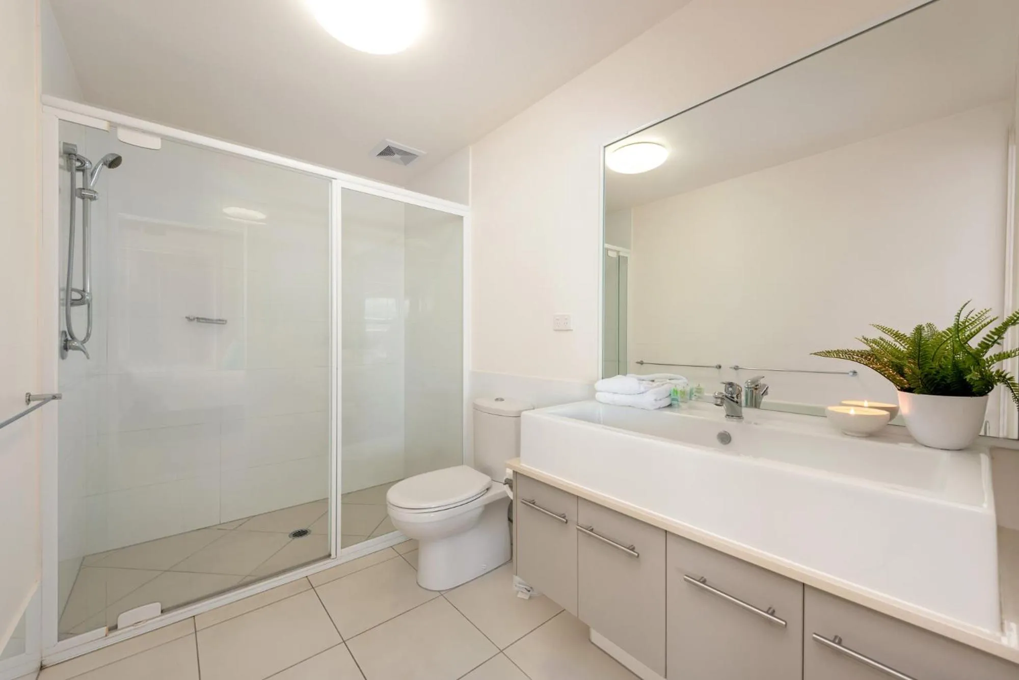 Shower in On The Beach Resort Bribie Island