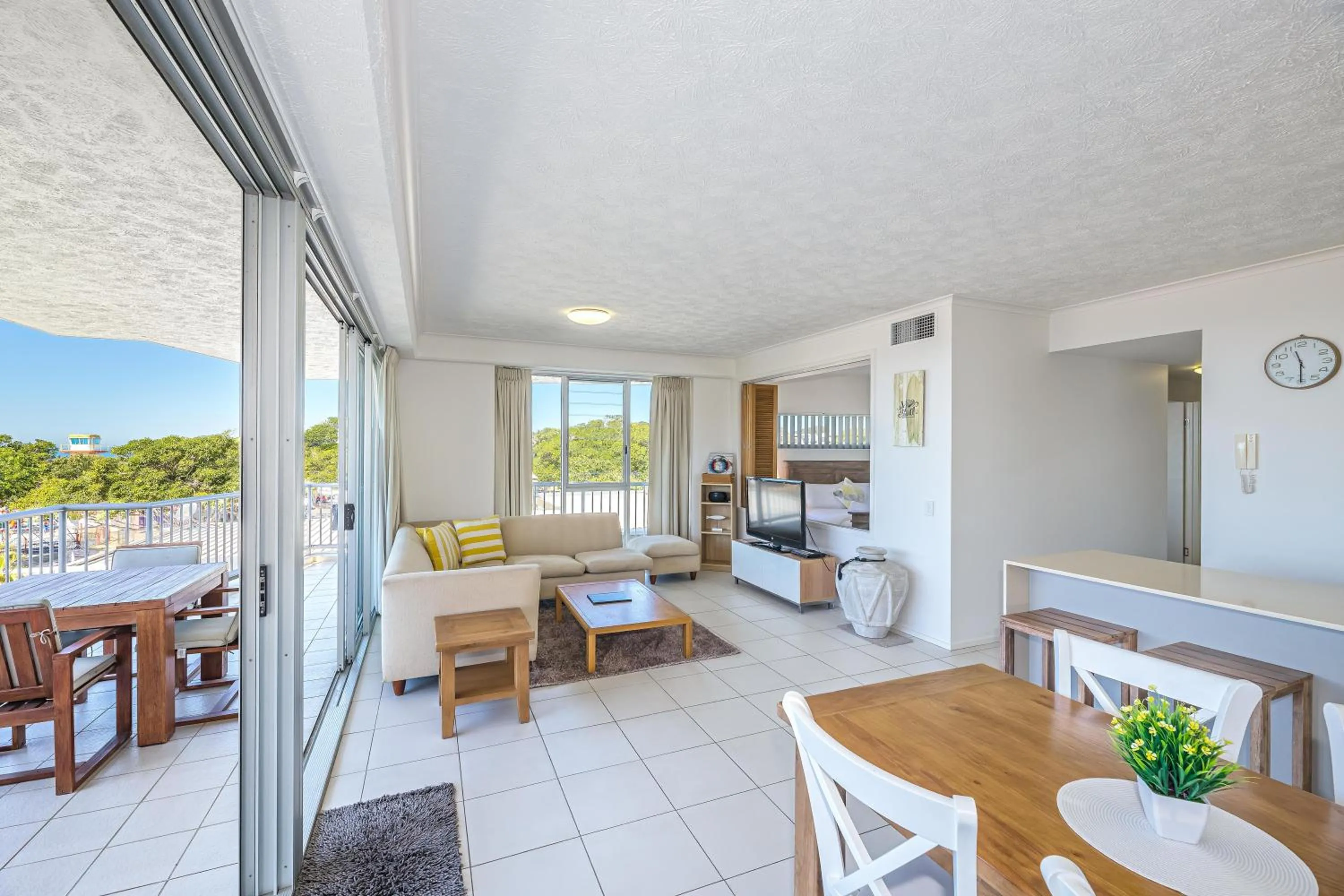 Balcony/Terrace in On The Beach Resort Bribie Island