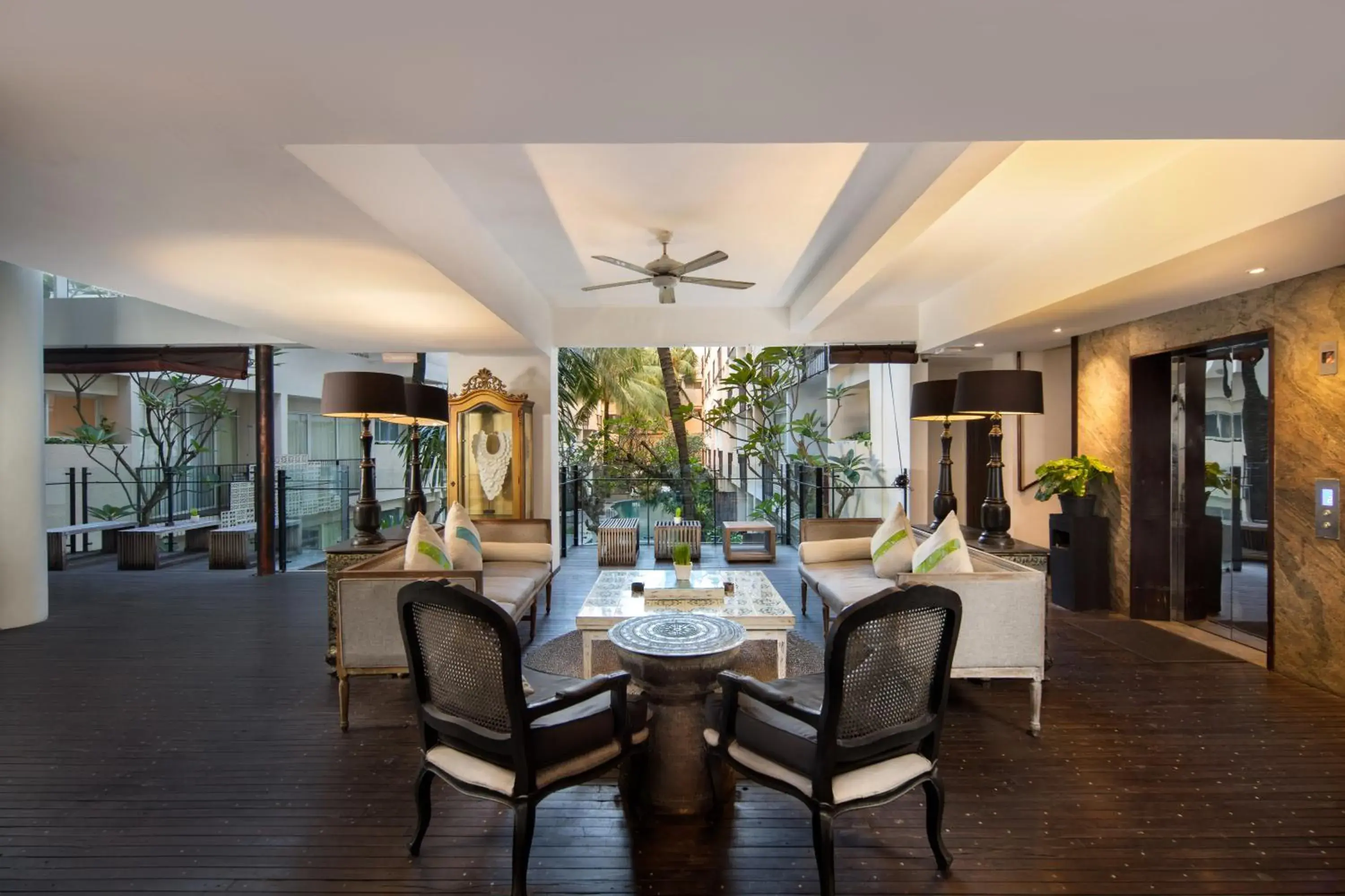 Lobby or reception in The Akmani Legian Lobby or reception in The Akmani Legian