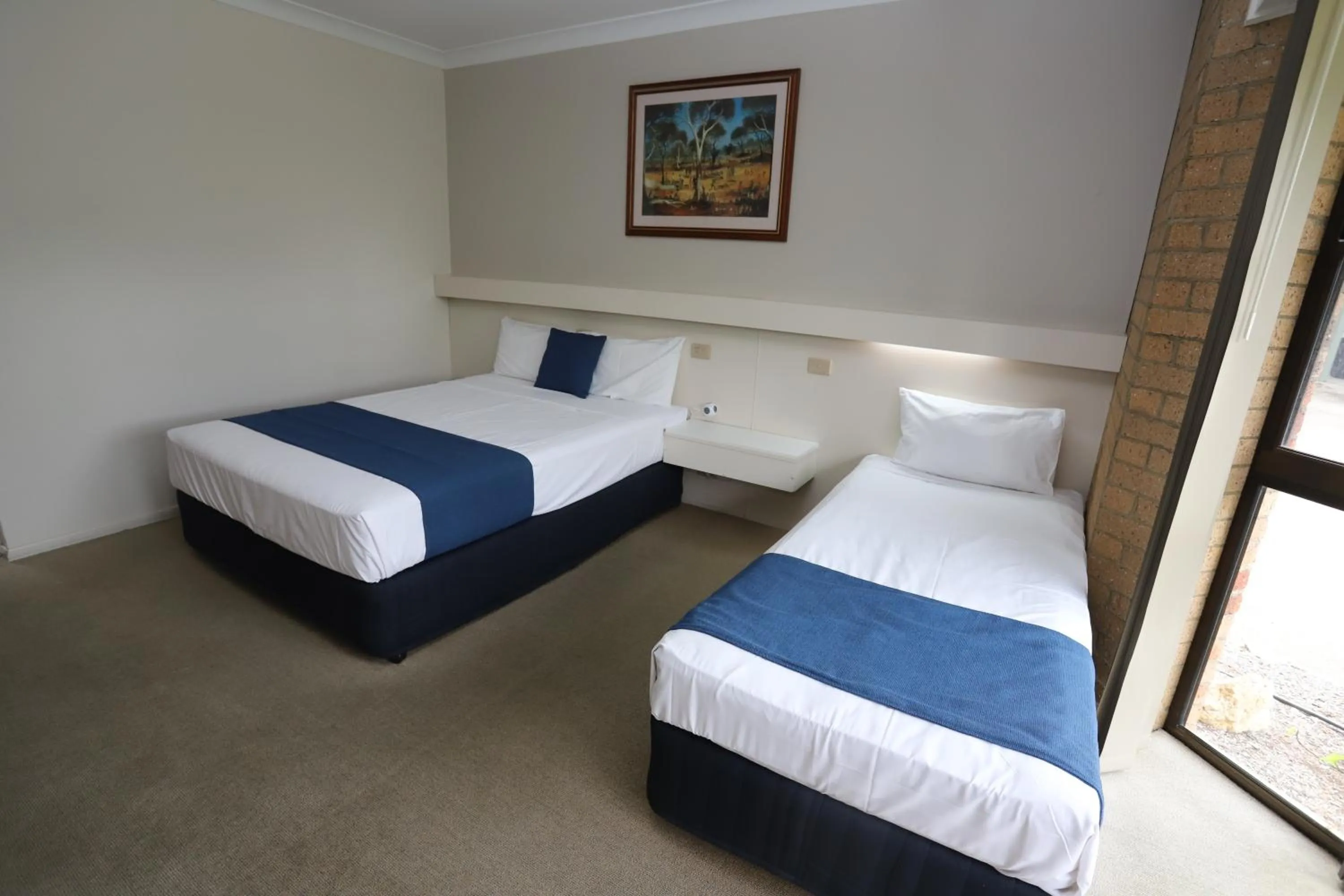 Bed in Great Eastern Motor Inn Gympie
