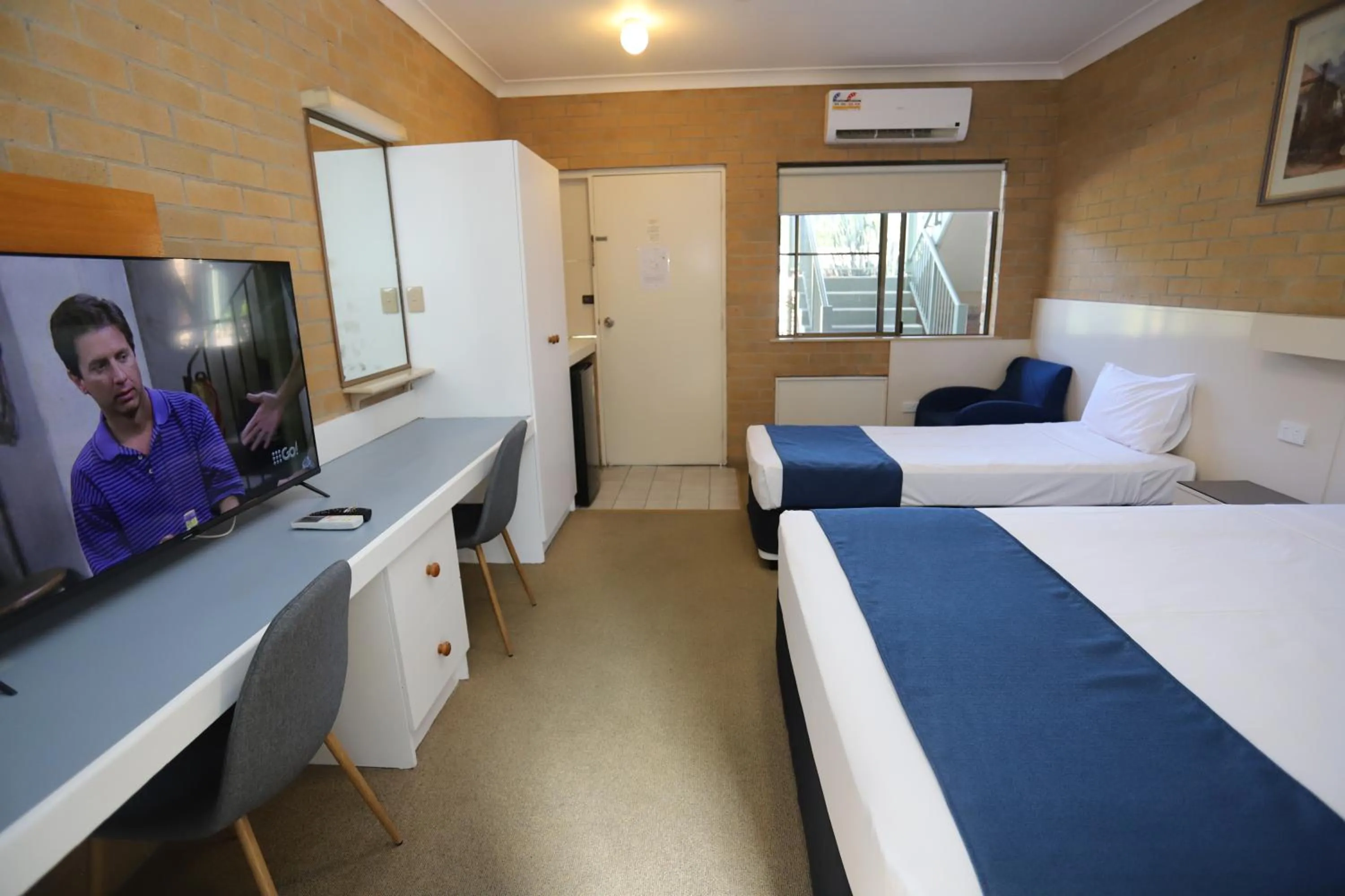 Bed in Great Eastern Motor Inn Gympie