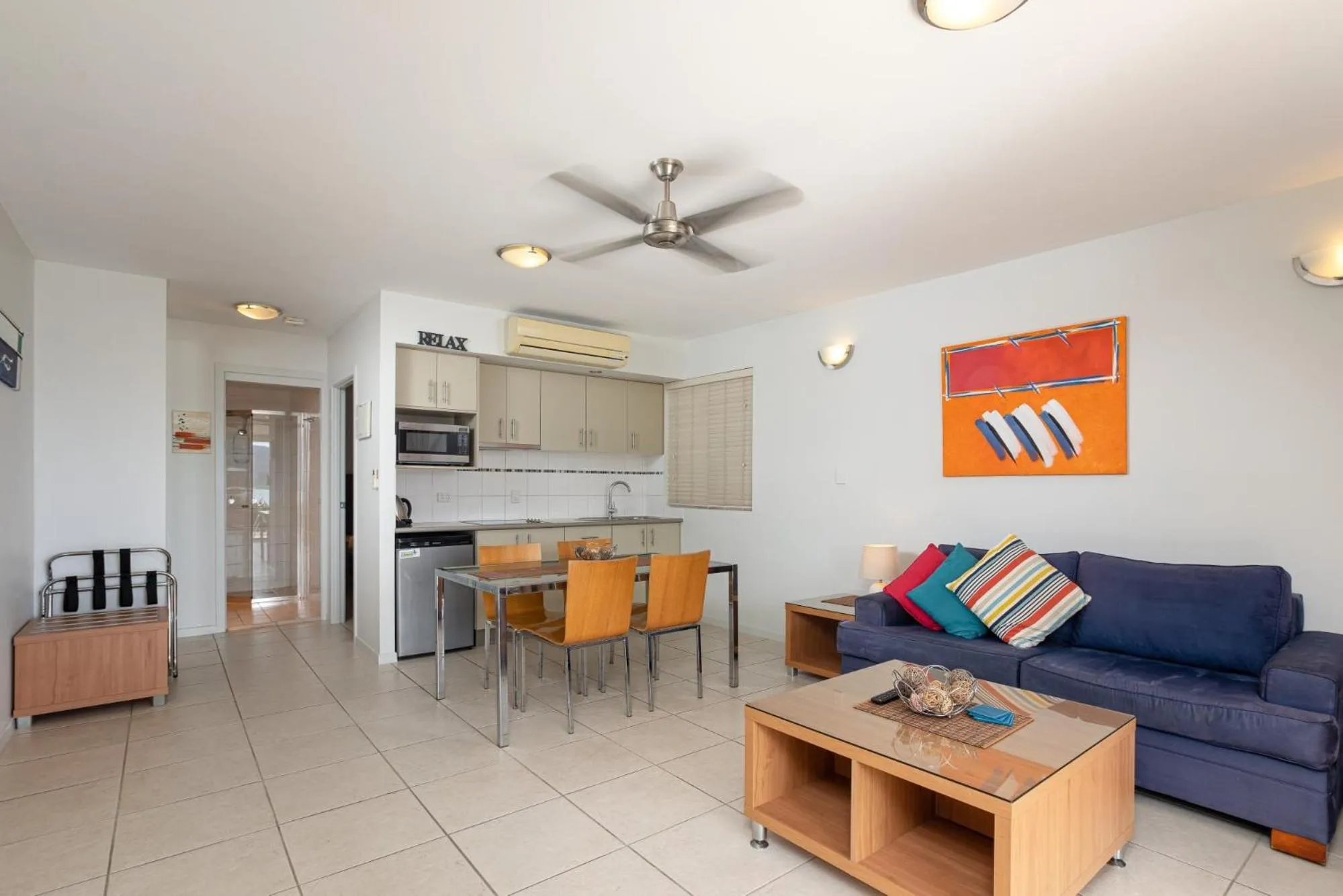 Kitchen or kitchenette in Waterview Airlie Beach