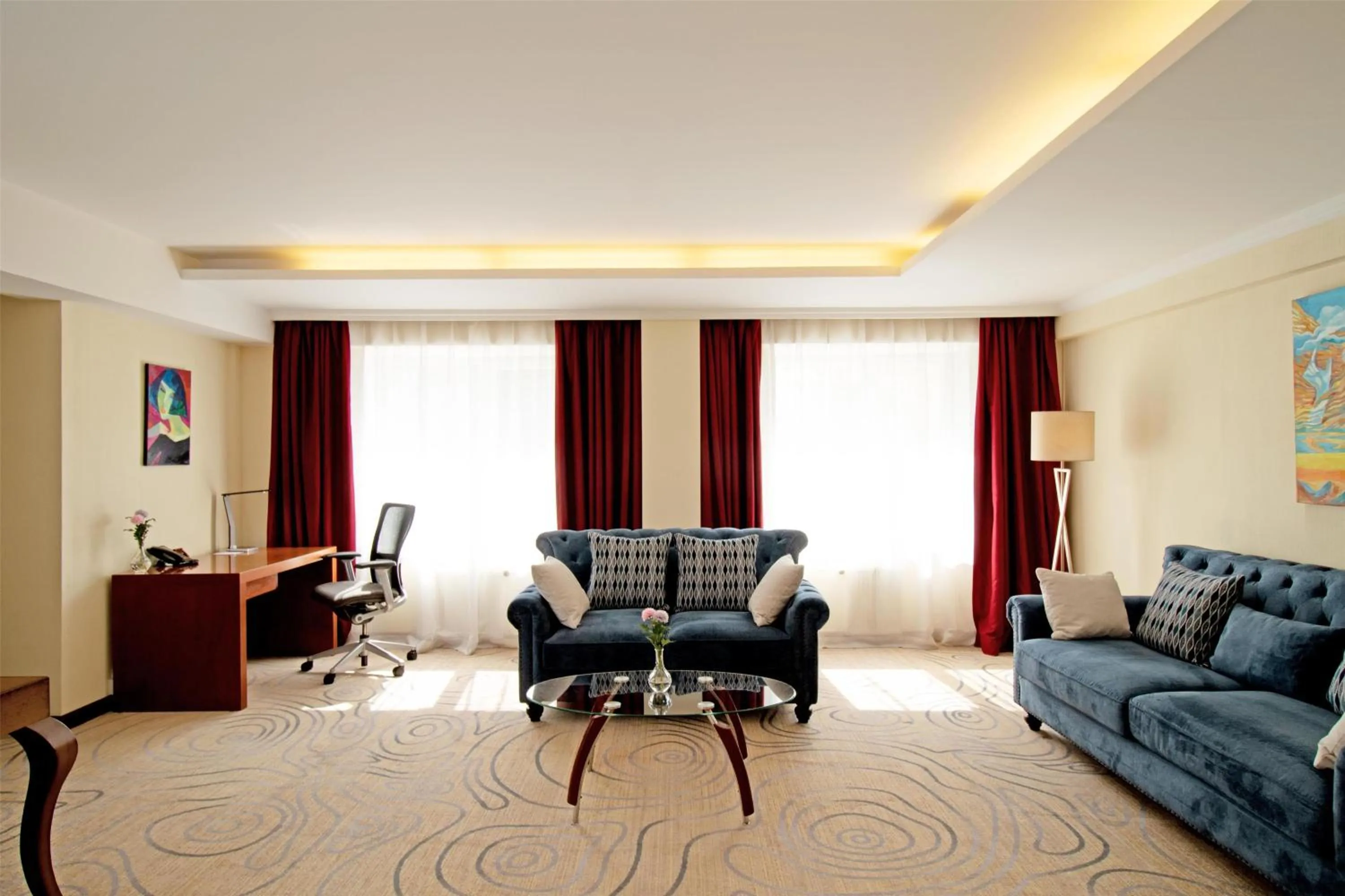 Bedroom in Kempinski Hotel Khan Palace