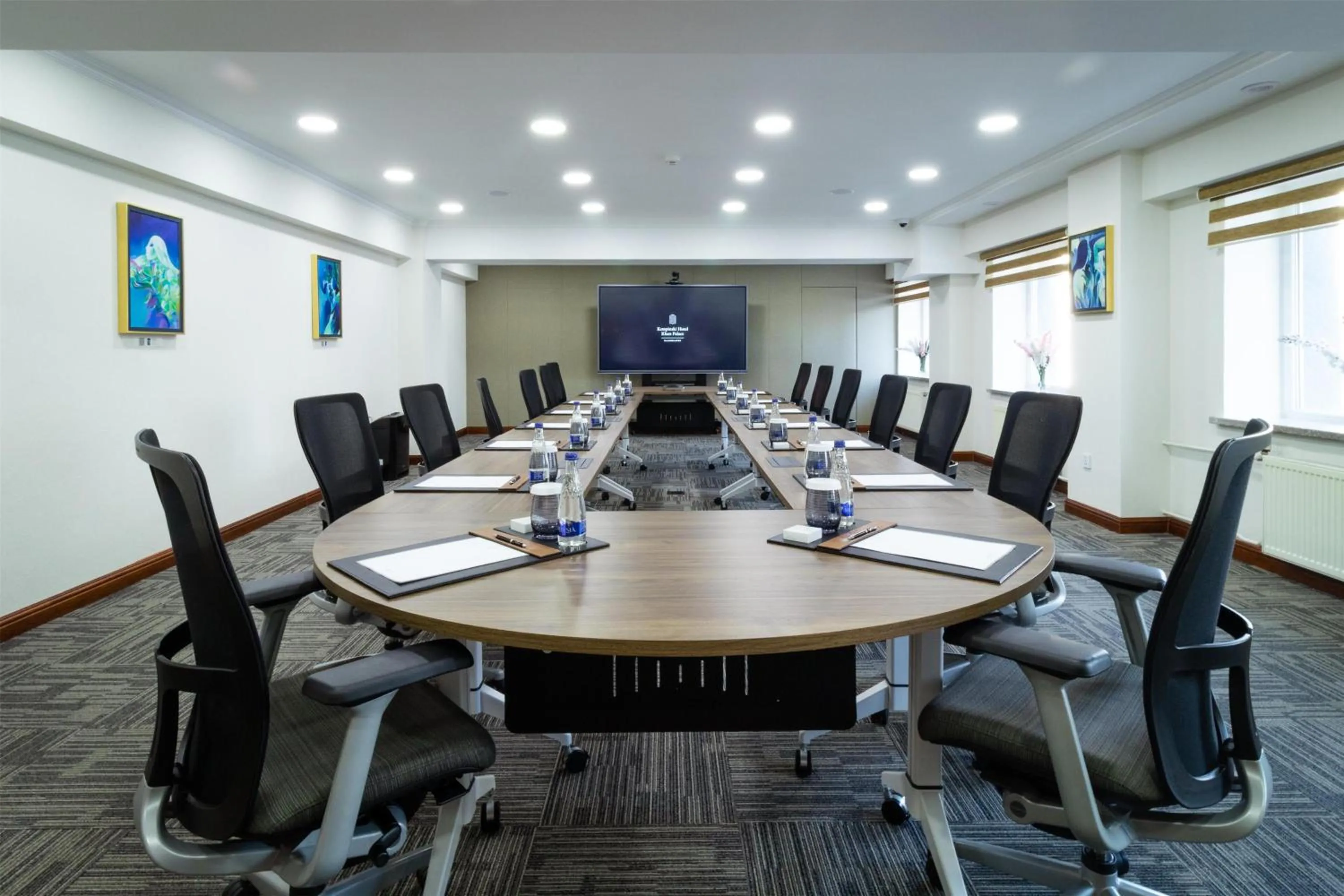 Meeting/conference room in Kempinski Hotel Khan Palace