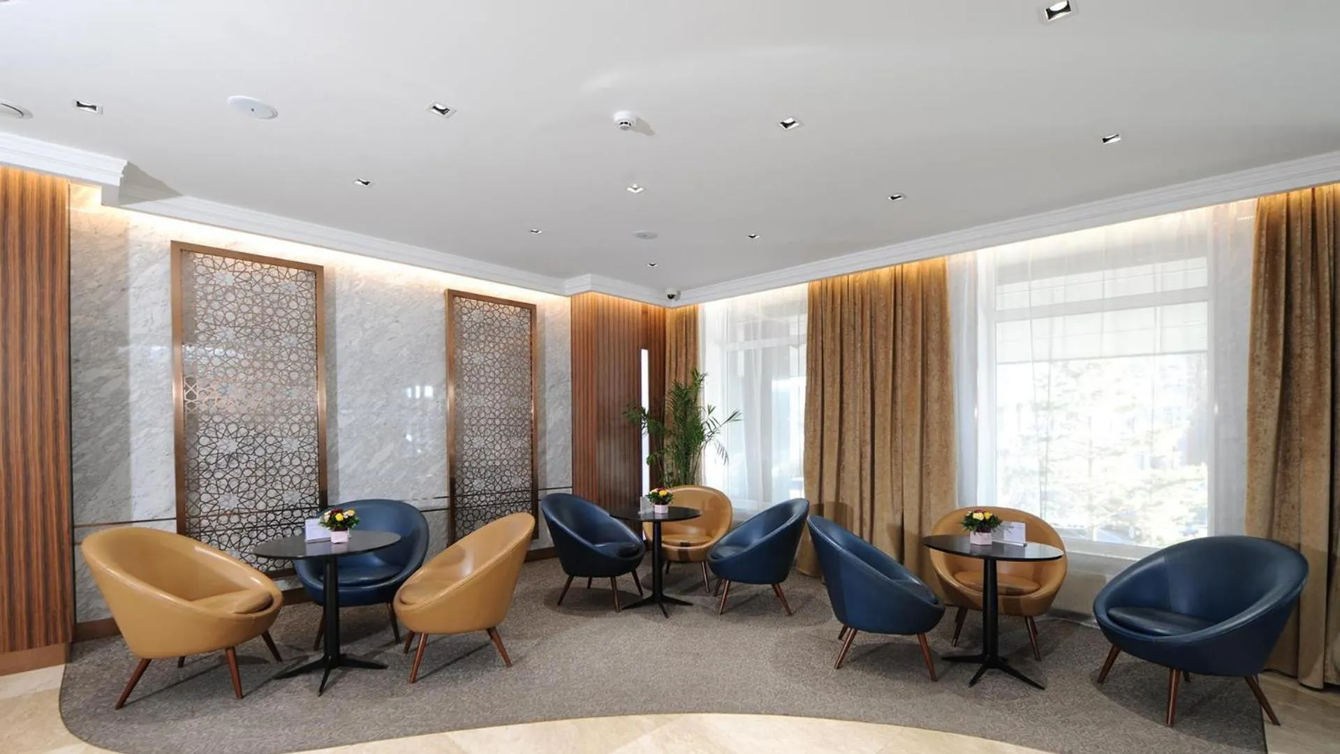 Lobby or reception in Kempinski Hotel Khan Palace