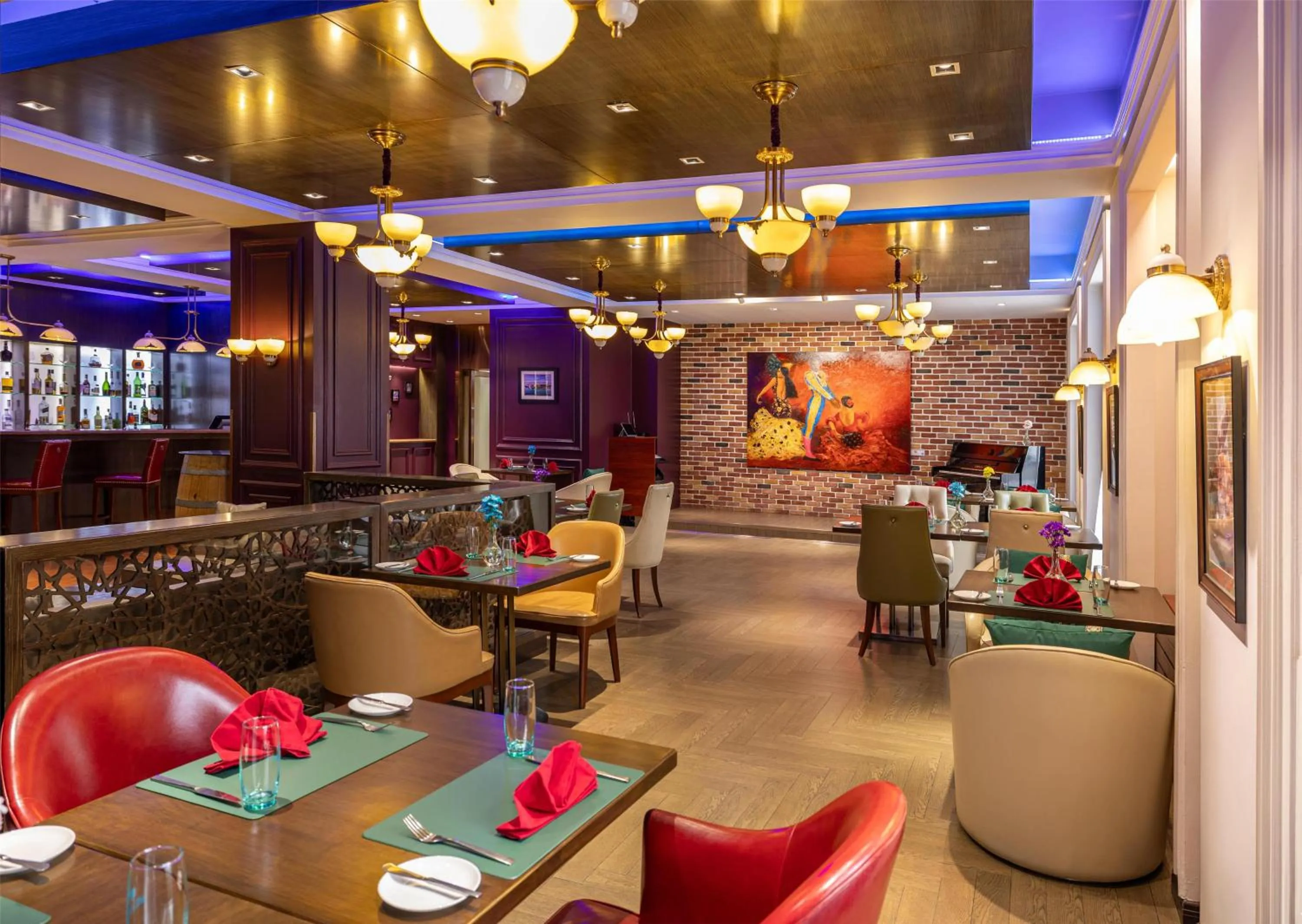 Lounge or bar in Kempinski Hotel Khan Palace