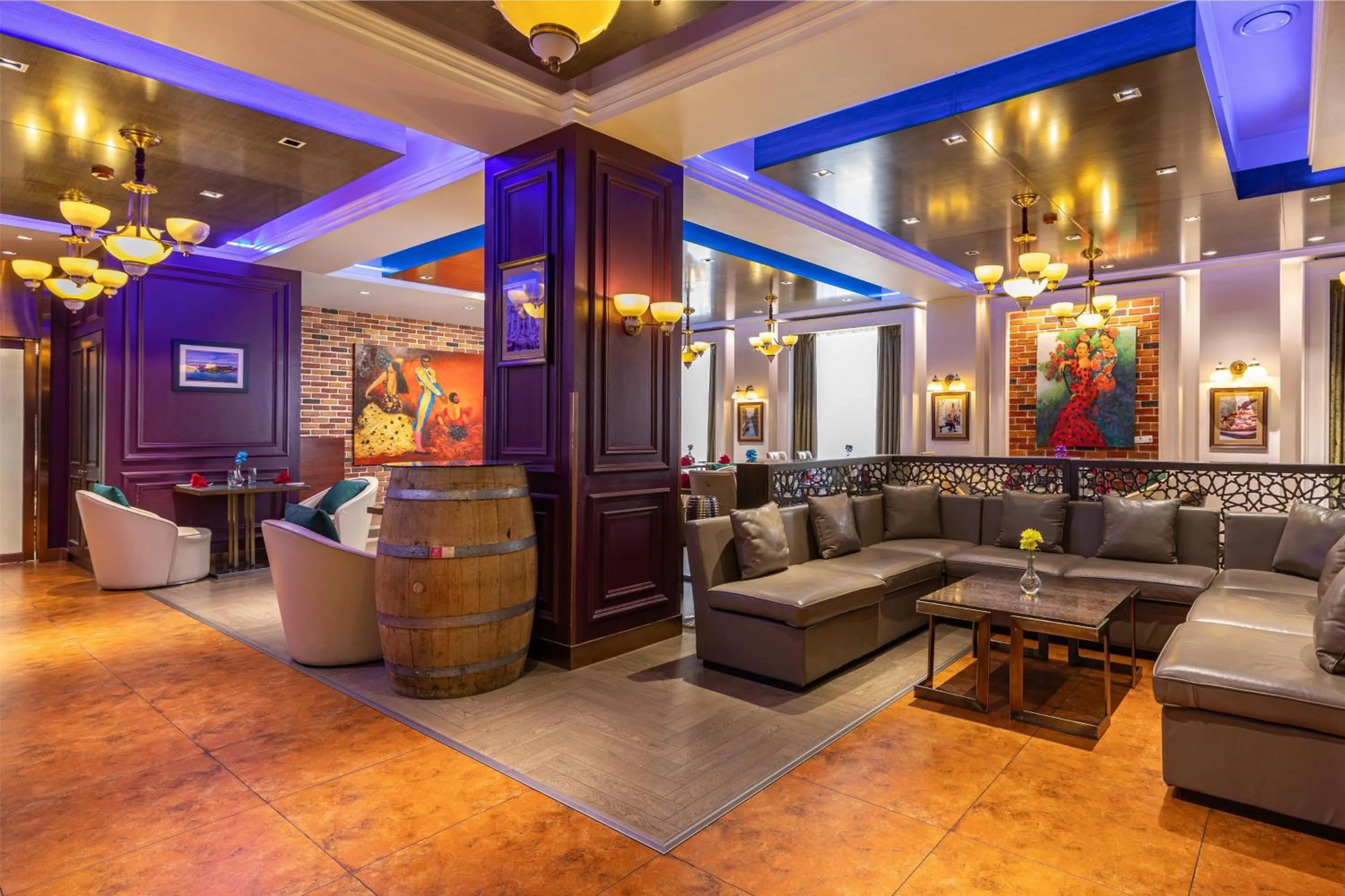 Lounge or bar in Kempinski Hotel Khan Palace