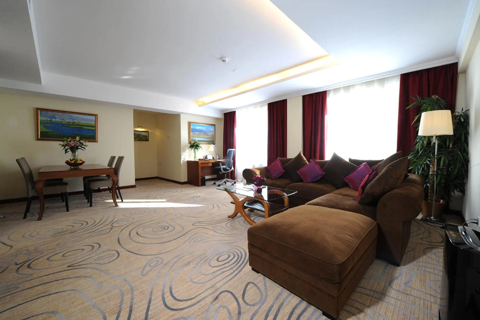 Living room in Kempinski Hotel Khan Palace